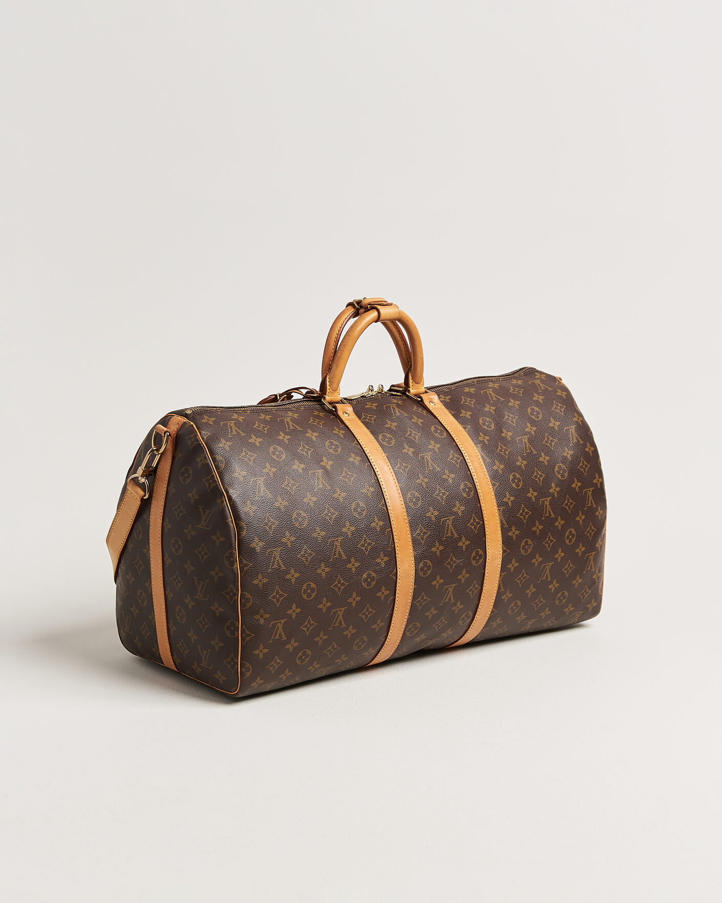 Herr | Pre-Owned & Vintage Bags | Louis Vuitton Pre-Owned | Keepall Bandouliére 55 Monogram
