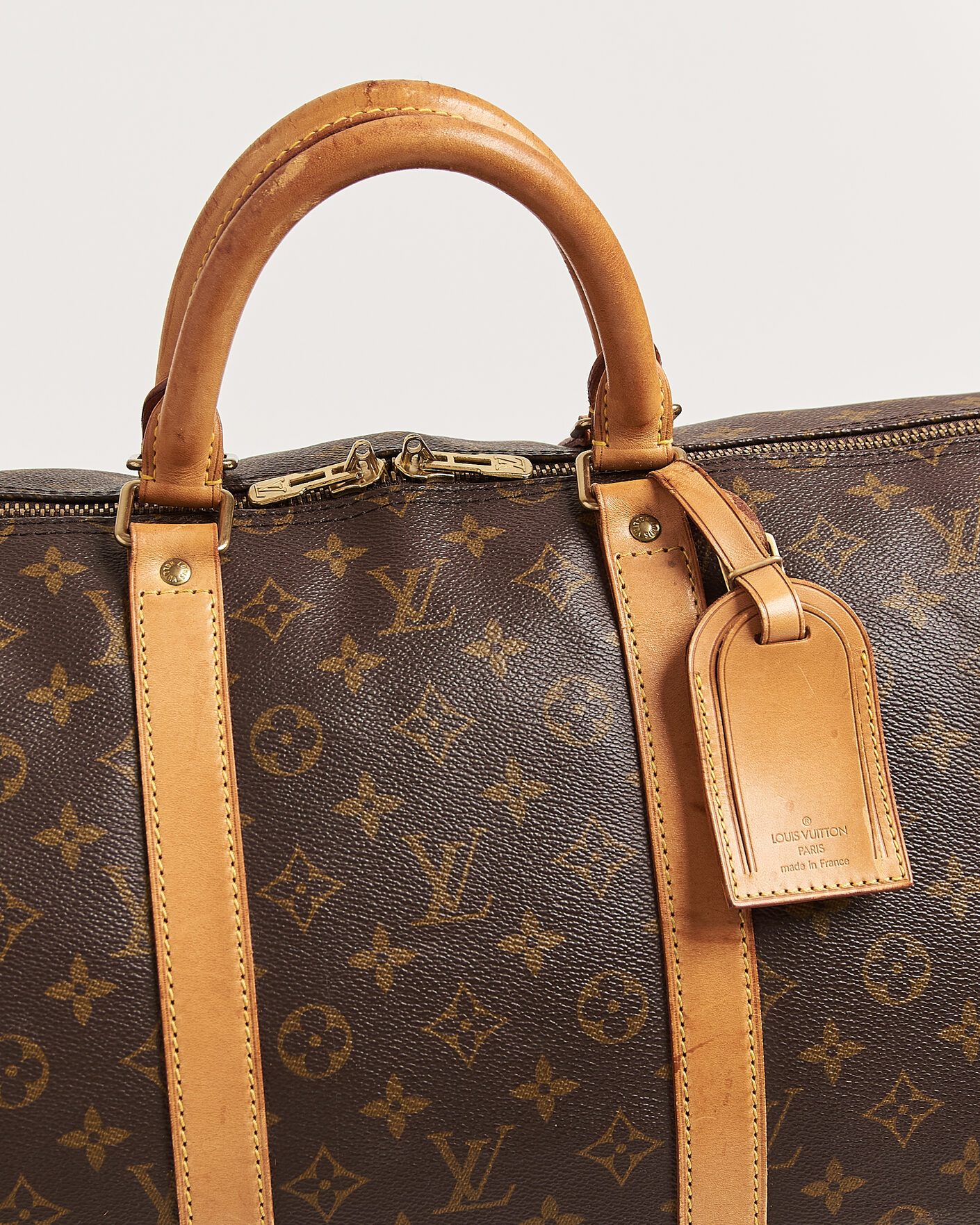 Herr | Pre-Owned & Vintage Bags | Louis Vuitton Pre-Owned | Keepall Bandouliére 55 Monogram