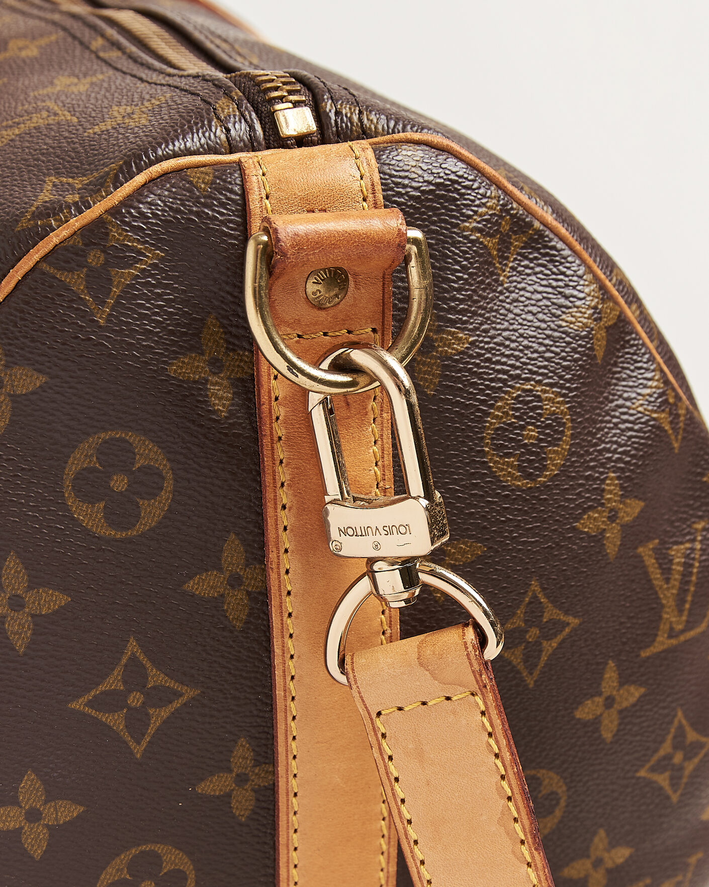 Herr | Pre-Owned & Vintage Bags | Louis Vuitton Pre-Owned | Keepall Bandouliére 55 Monogram