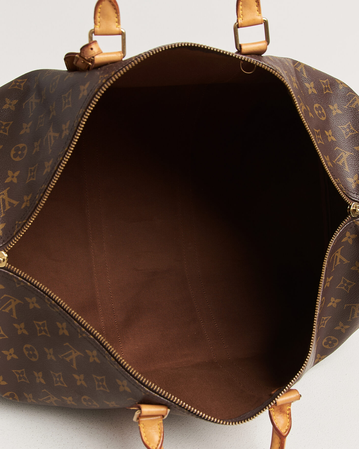 Herr | Pre-Owned & Vintage Bags | Louis Vuitton Pre-Owned | Keepall Bandouliére 55 Monogram