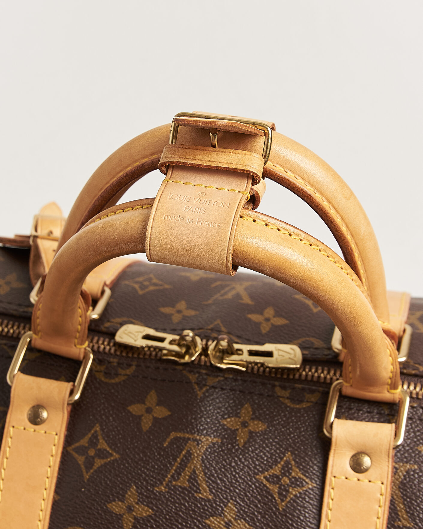 Herr | Pre-Owned & Vintage Bags | Louis Vuitton Pre-Owned | Keepall Bandouliére 55 Monogram
