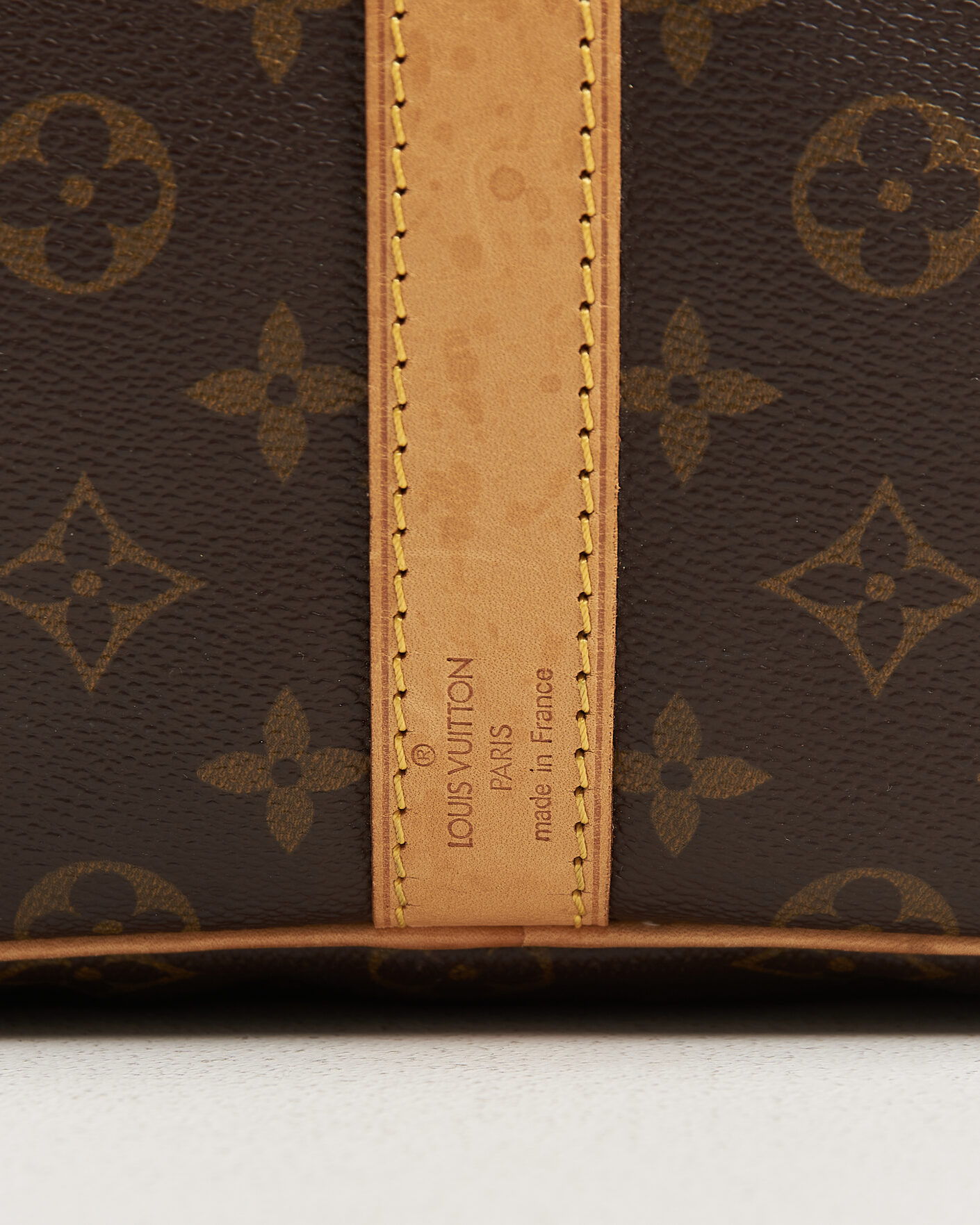 Herr | Pre-Owned & Vintage Bags | Louis Vuitton Pre-Owned | Keepall Bandouliére 55 Monogram