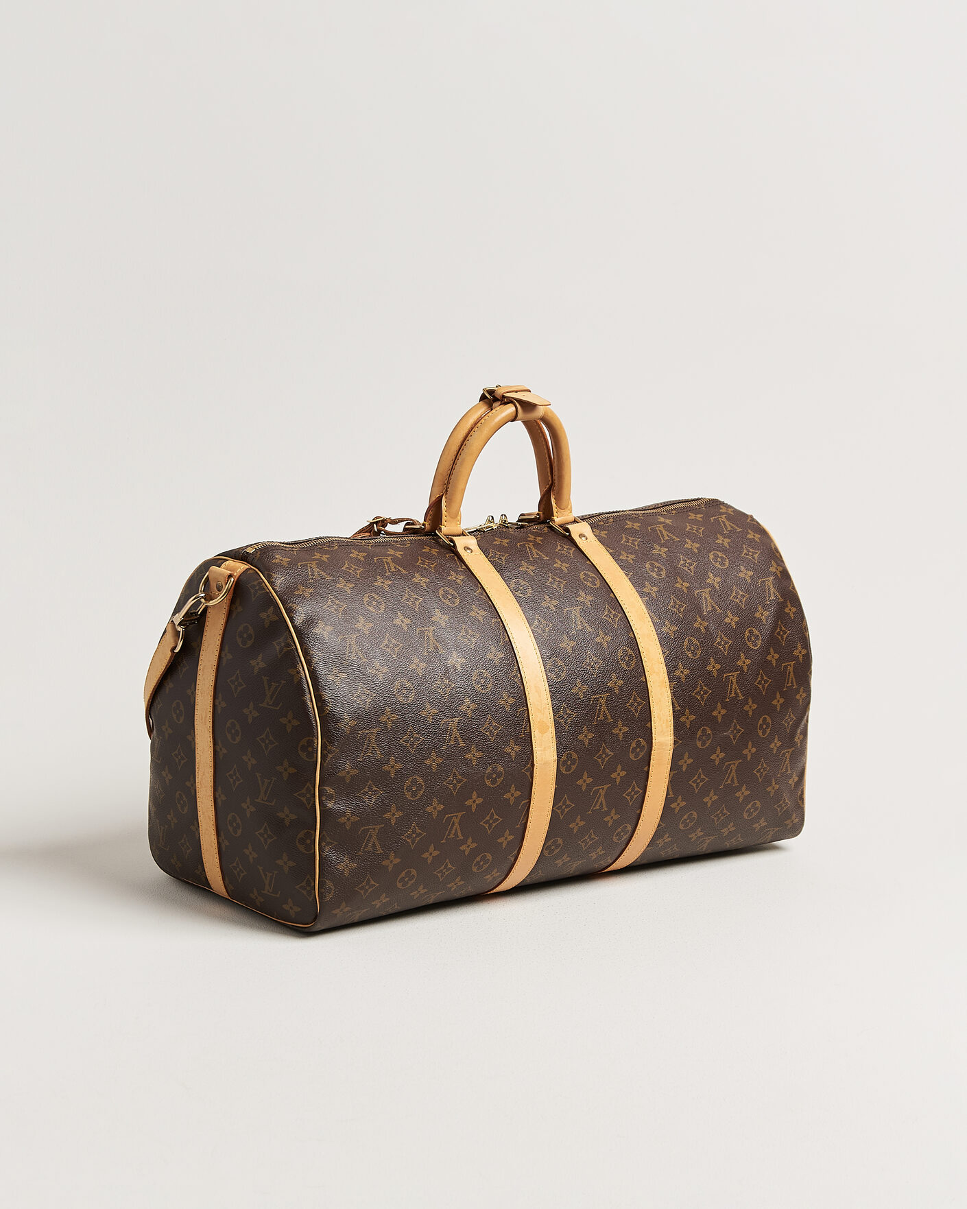 Herr | Pre-Owned & Vintage Bags | Louis Vuitton Pre-Owned | Keepall Bandouliére 55 Monogram