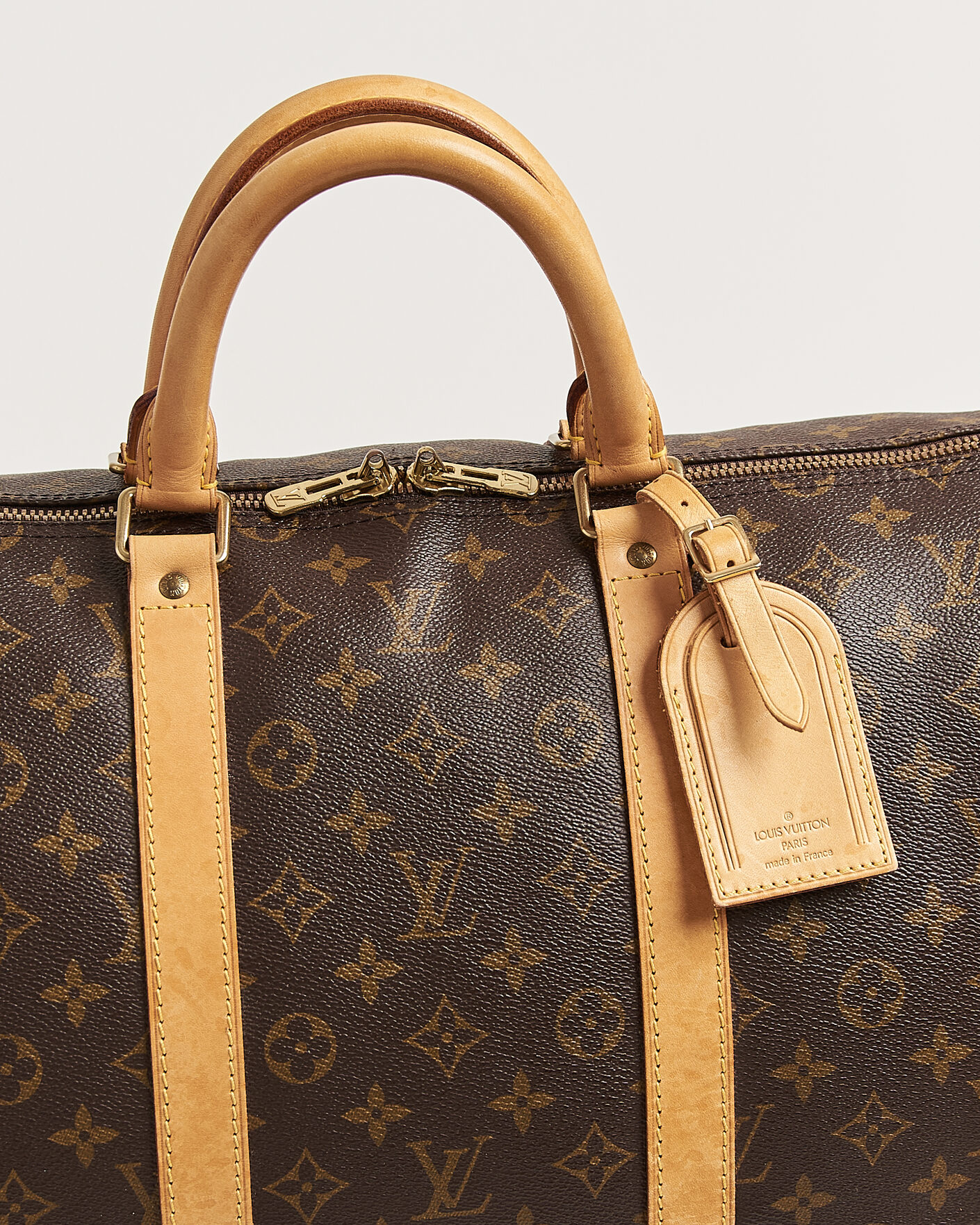 Herr | Pre-Owned & Vintage Bags | Louis Vuitton Pre-Owned | Keepall Bandouliére 55 Monogram