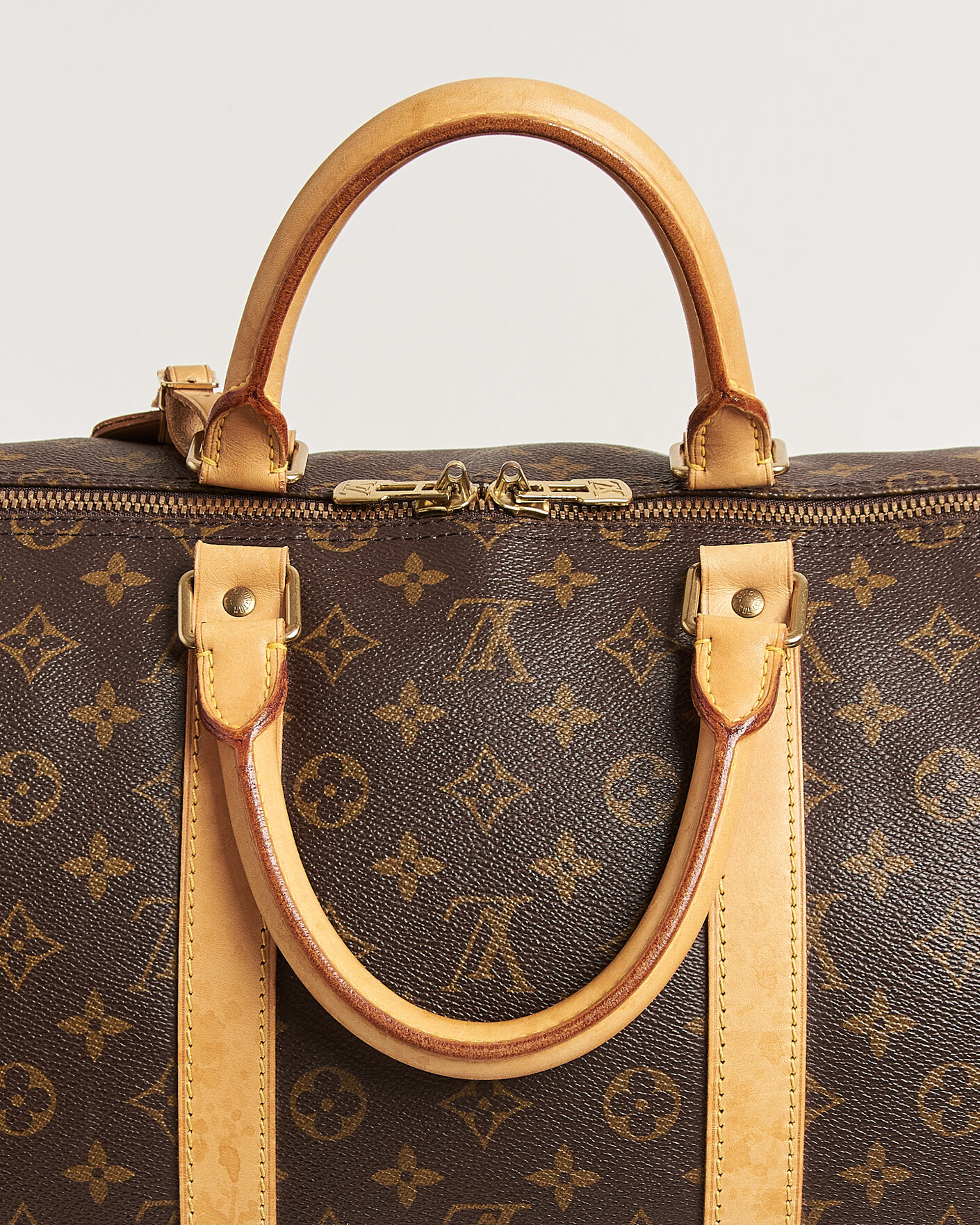 Herr | Pre-Owned & Vintage Bags | Louis Vuitton Pre-Owned | Keepall Bandouliére 55 Monogram