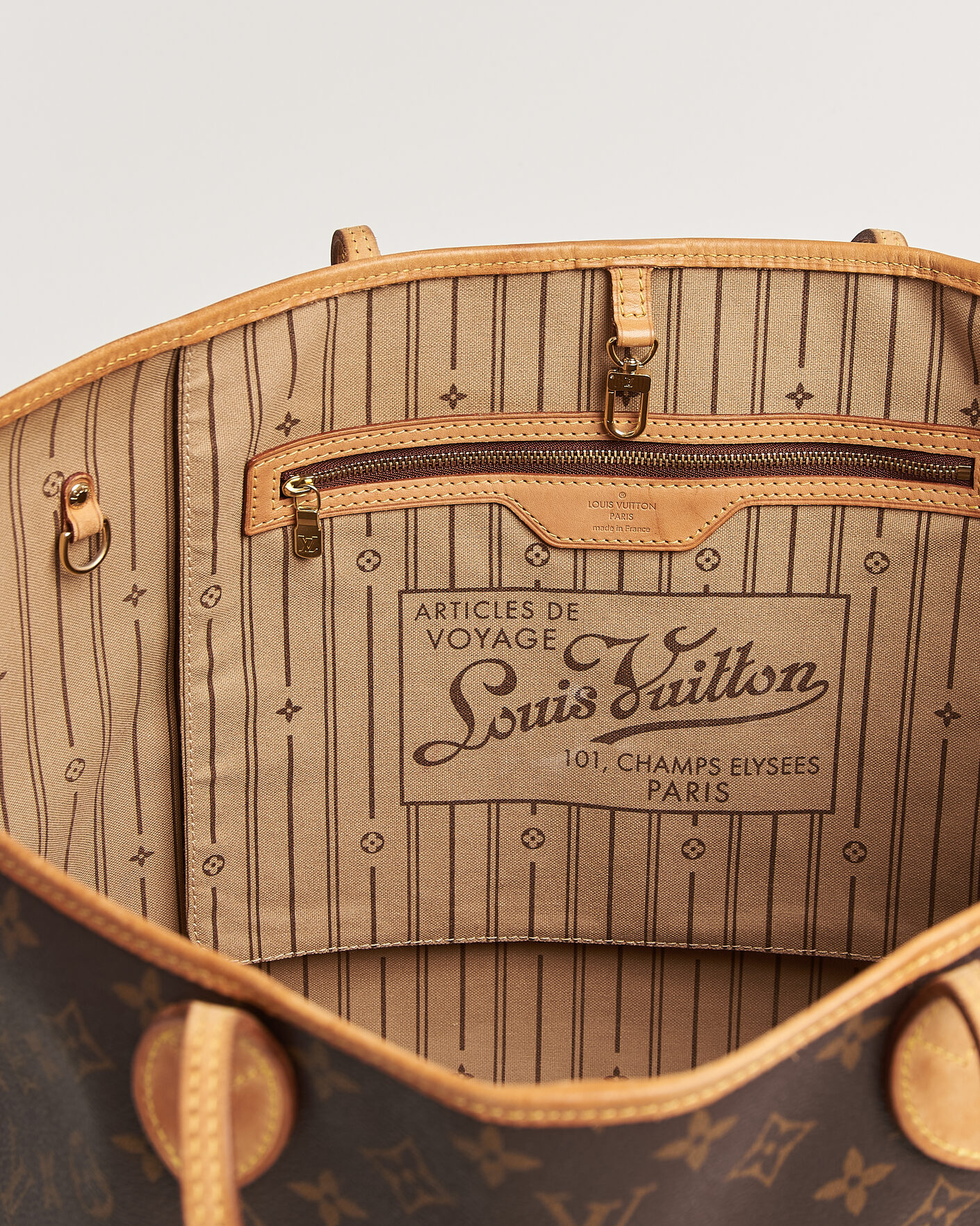 Herr | Pre-Owned & Vintage Bags | Louis Vuitton Pre-Owned | Neverfull GM Monogram
