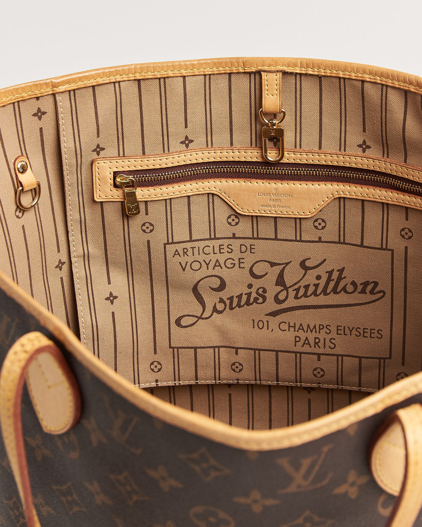 Herr | Pre-Owned & Vintage Bags | Louis Vuitton Pre-Owned | Neverfull MM Monogram