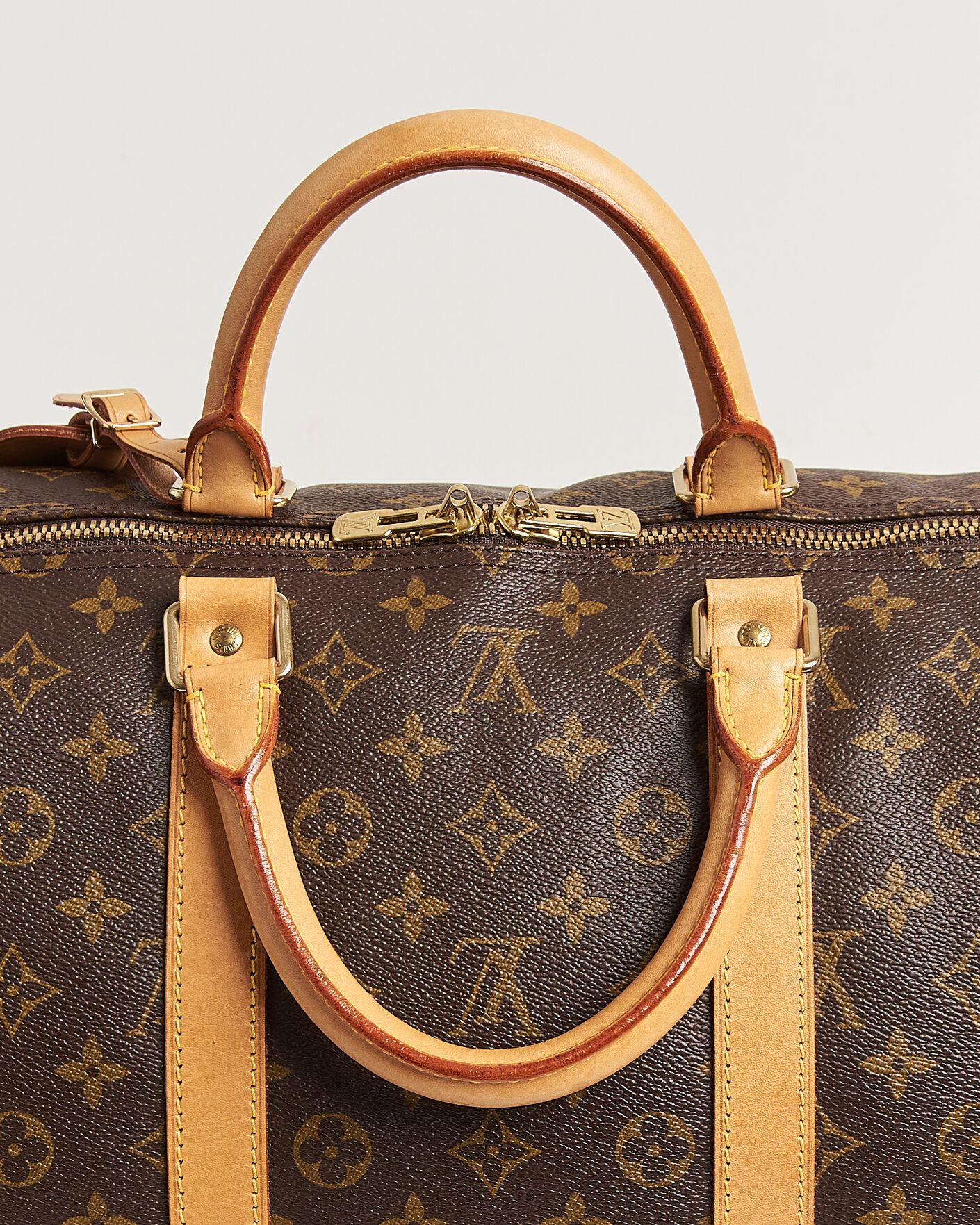 Herr | Pre-Owned & Vintage Bags | Louis Vuitton Pre-Owned | Keepall Bandouliére 55 Monogram