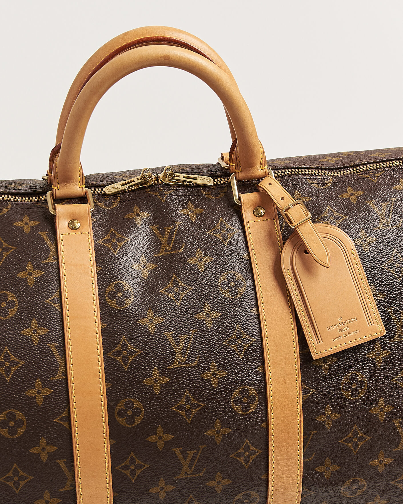 Herr | Pre-Owned & Vintage Bags | Louis Vuitton Pre-Owned | Keepall Bandouliére 55 Monogram