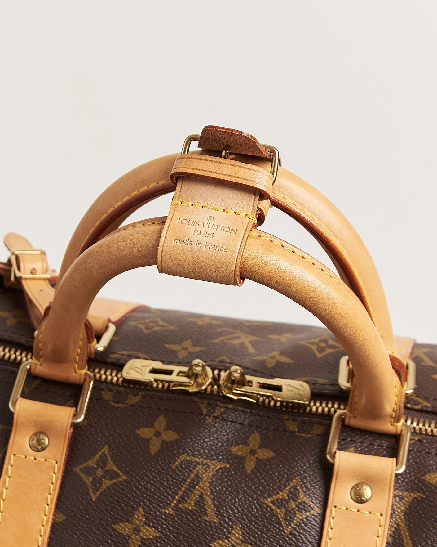 Herr | Pre-Owned & Vintage Bags | Louis Vuitton Pre-Owned | Keepall Bandouliére 55 Monogram
