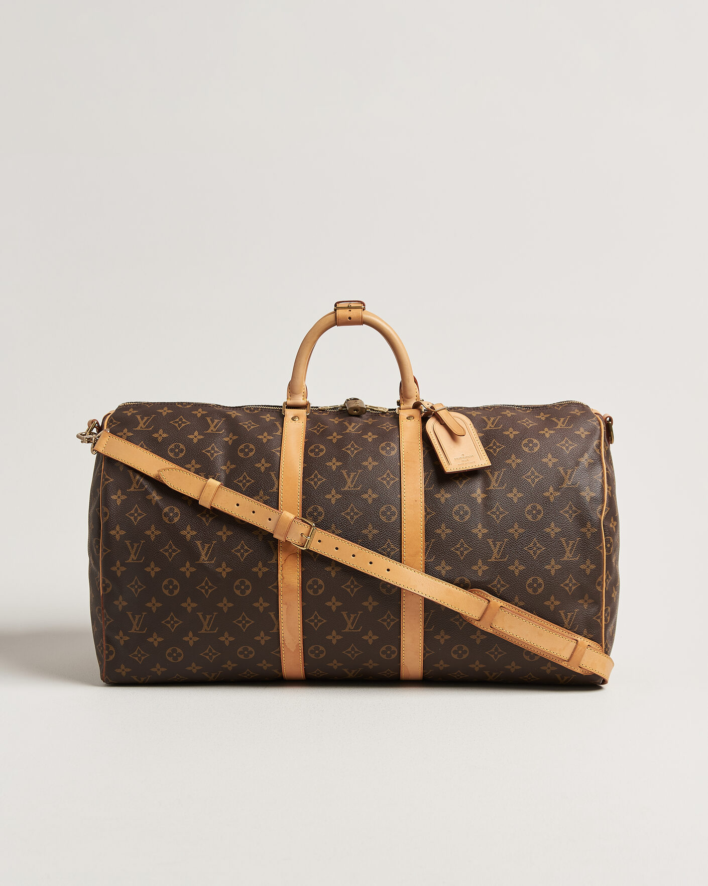 Herr | Pre-Owned & Vintage Bags | Louis Vuitton Pre-Owned | Keepall Bandouliére 55 Monogram
