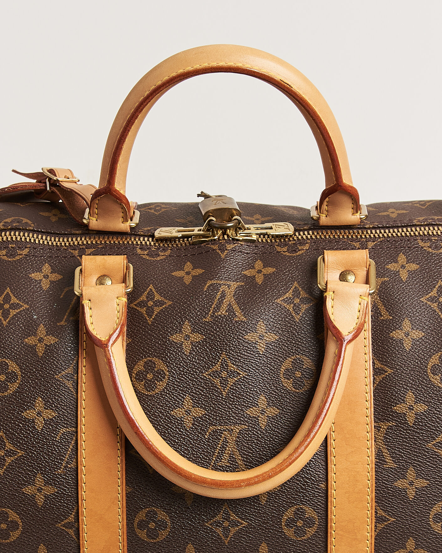 Herr | Pre-Owned & Vintage Bags | Louis Vuitton Pre-Owned | Keepall Bandouliére 55 Monogram