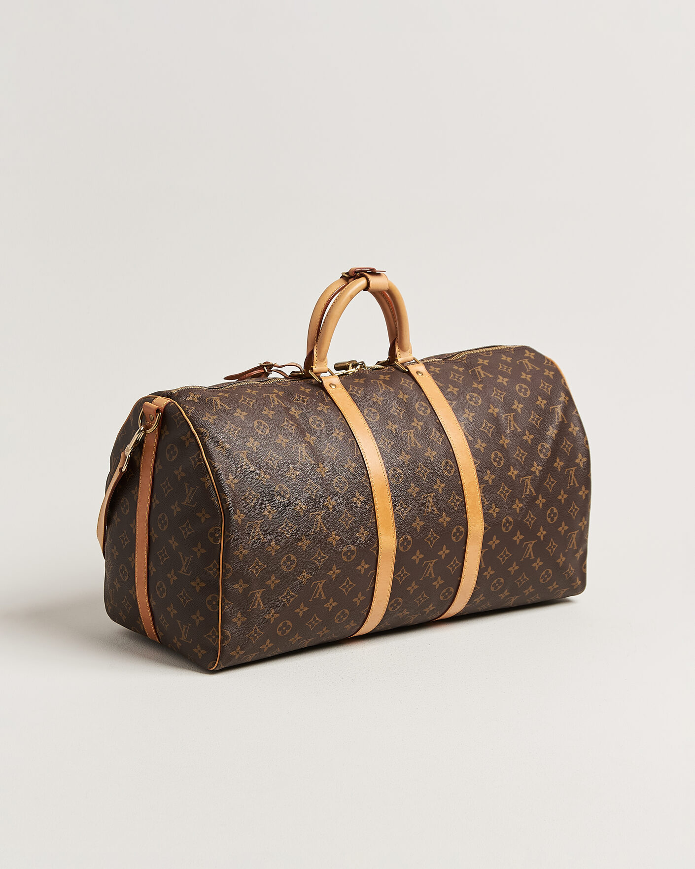 Herr | Pre-Owned & Vintage Bags | Louis Vuitton Pre-Owned | Keepall Bandouliére 55 Monogram
