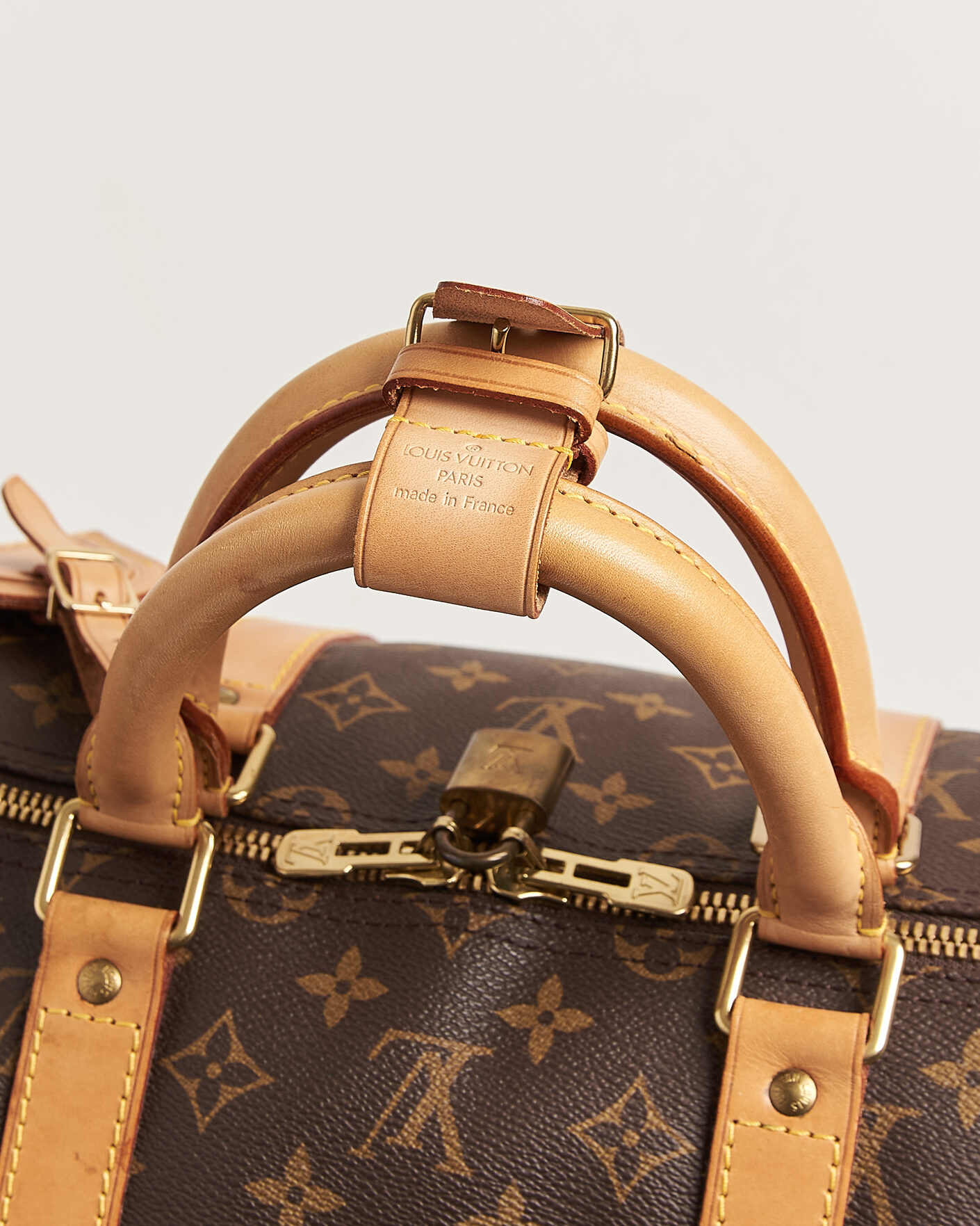 Herr | Pre-Owned & Vintage Bags | Louis Vuitton Pre-Owned | Keepall Bandouliére 55 Monogram