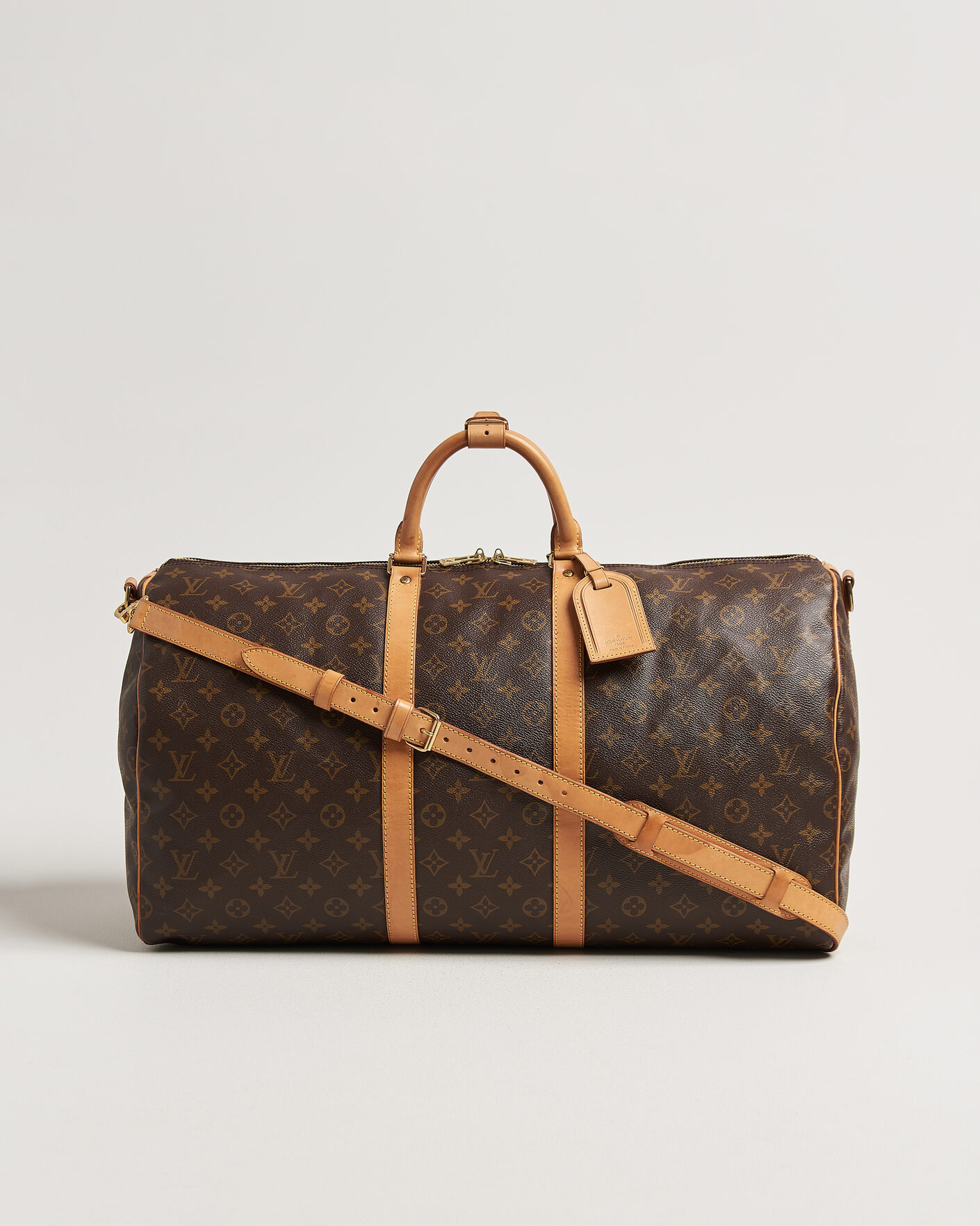 Herr | Pre-Owned & Vintage Bags | Louis Vuitton Pre-Owned | Keepall Bandouliére 55 Monogram