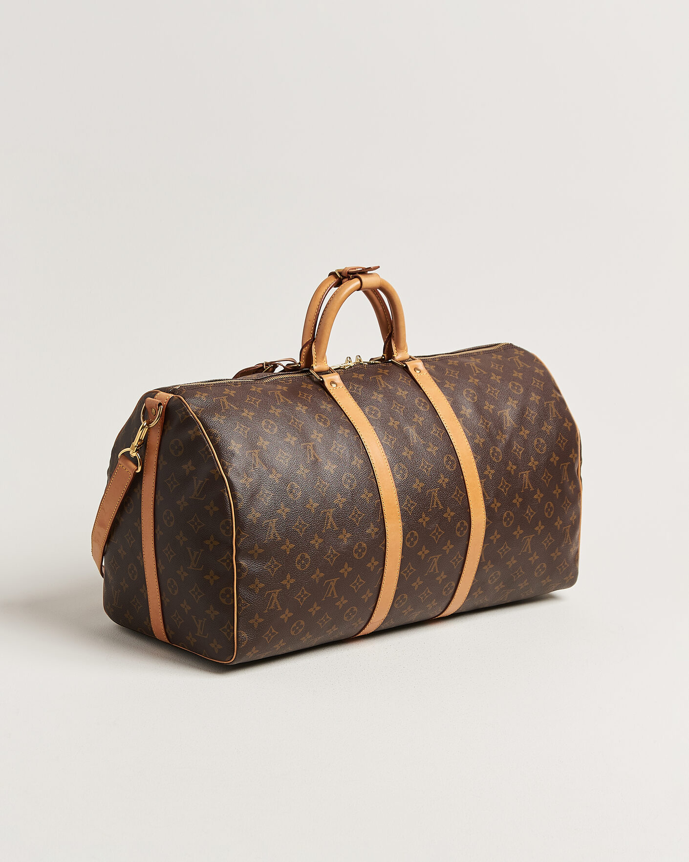 Herr | Pre-Owned & Vintage Bags | Louis Vuitton Pre-Owned | Keepall Bandouliére 55 Monogram