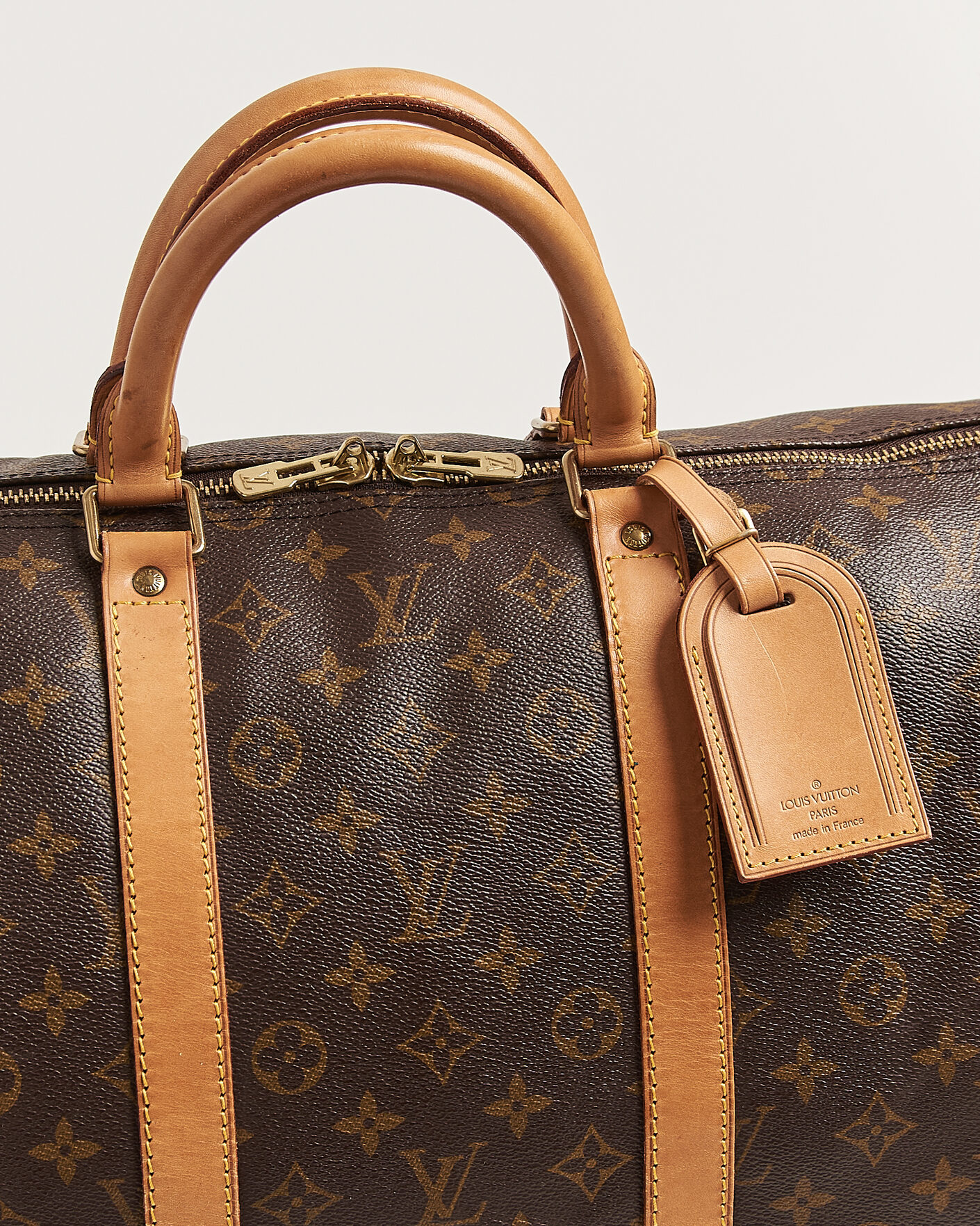 Herr | Pre-Owned & Vintage Bags | Louis Vuitton Pre-Owned | Keepall Bandouliére 55 Monogram