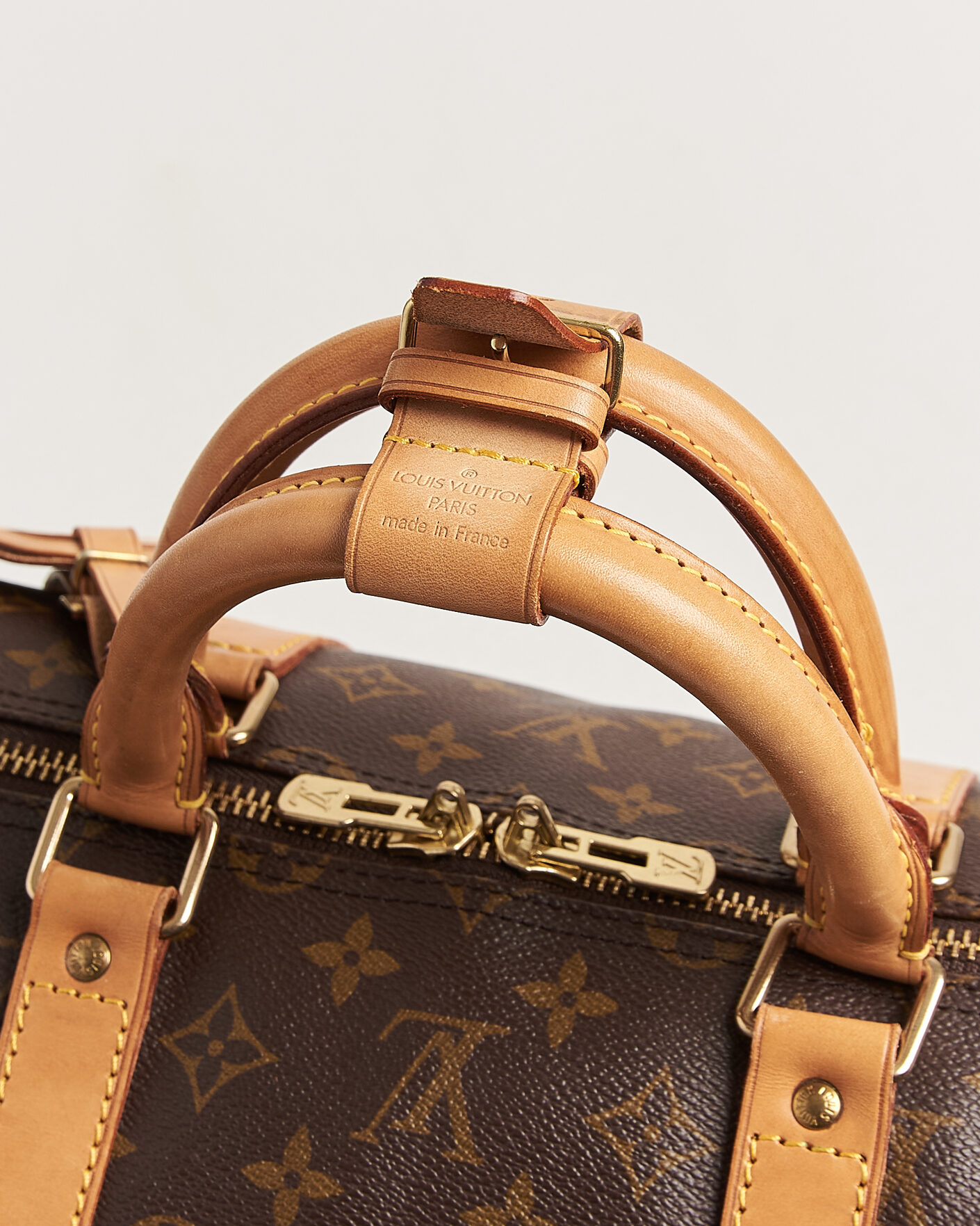 Herr | Pre-Owned & Vintage Bags | Louis Vuitton Pre-Owned | Keepall Bandouliére 55 Monogram