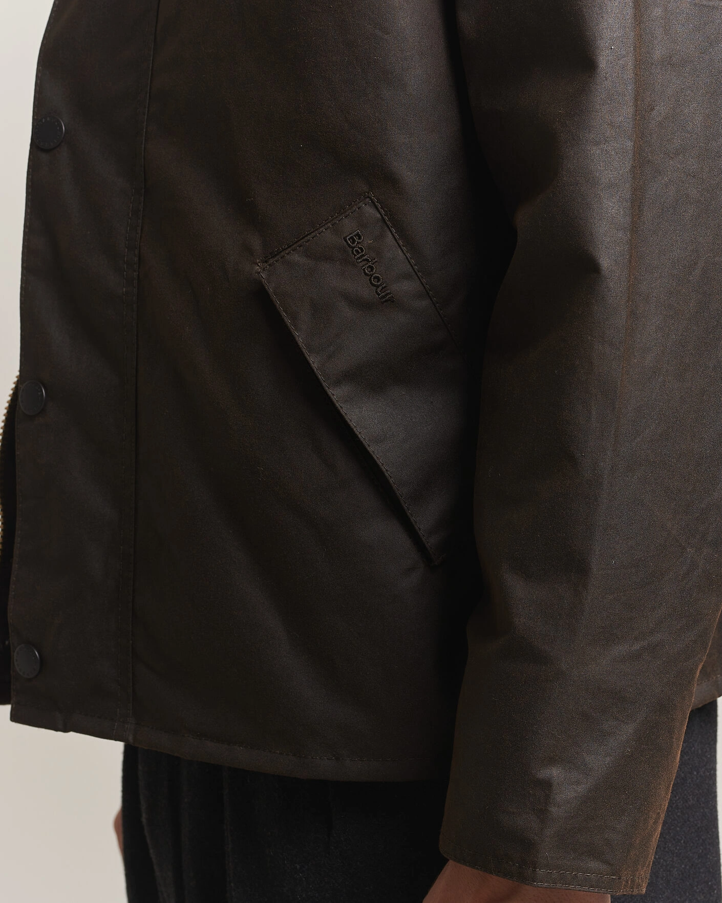 Herr | Jackor | Barbour Heritage | Transport Wax Jacket Dark Brown