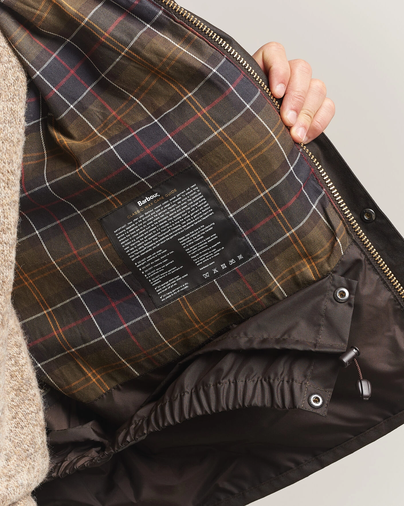 Herr | Jackor | Barbour Heritage | Transport Wax Jacket Dark Brown