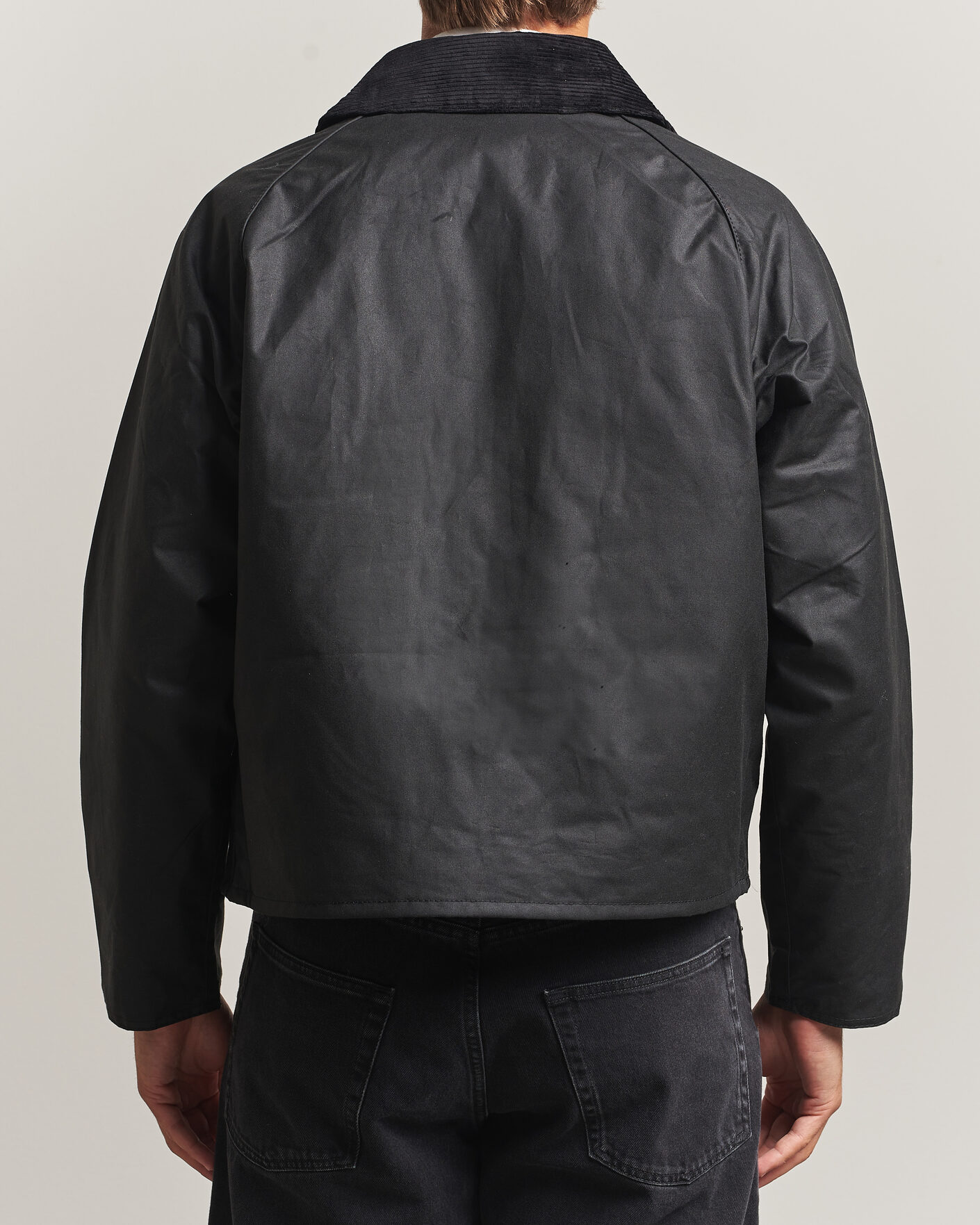 Herr | Jackor | Barbour Heritage | Spey Wax Jacket Black