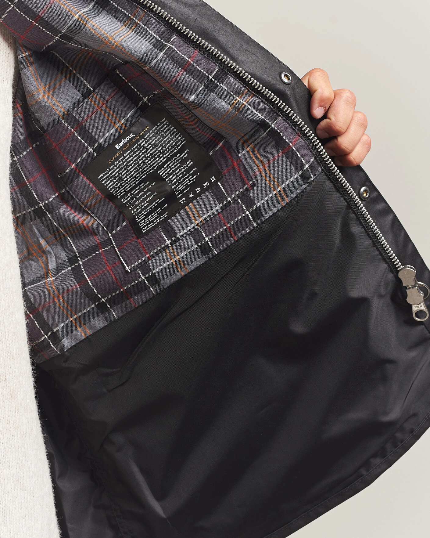 Herr | Jackor | Barbour Heritage | Oversize Bedale Wax Jacket Black