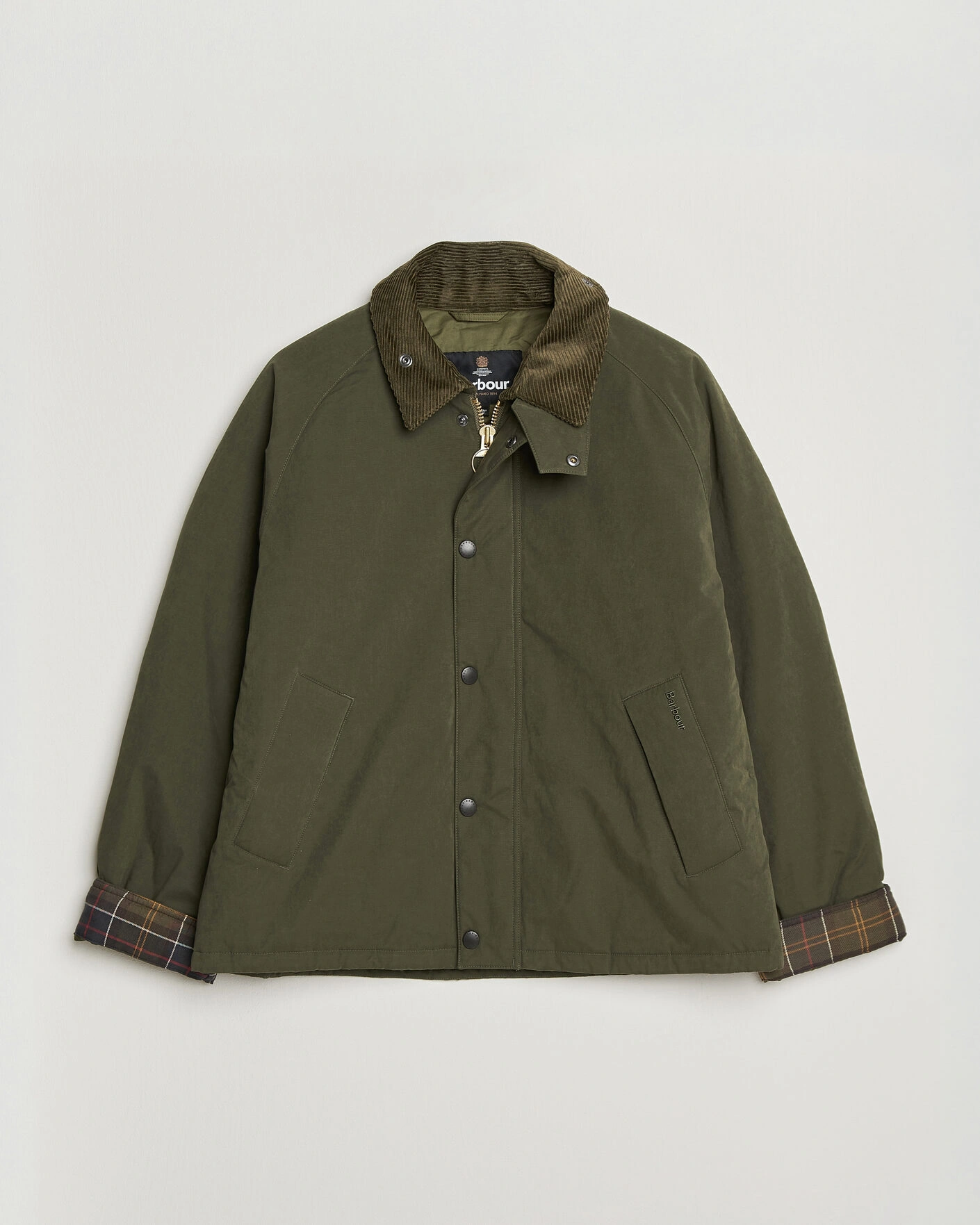 Herr | Jackor | Barbour Heritage | Padded Rollback Transport Jacket Olive
