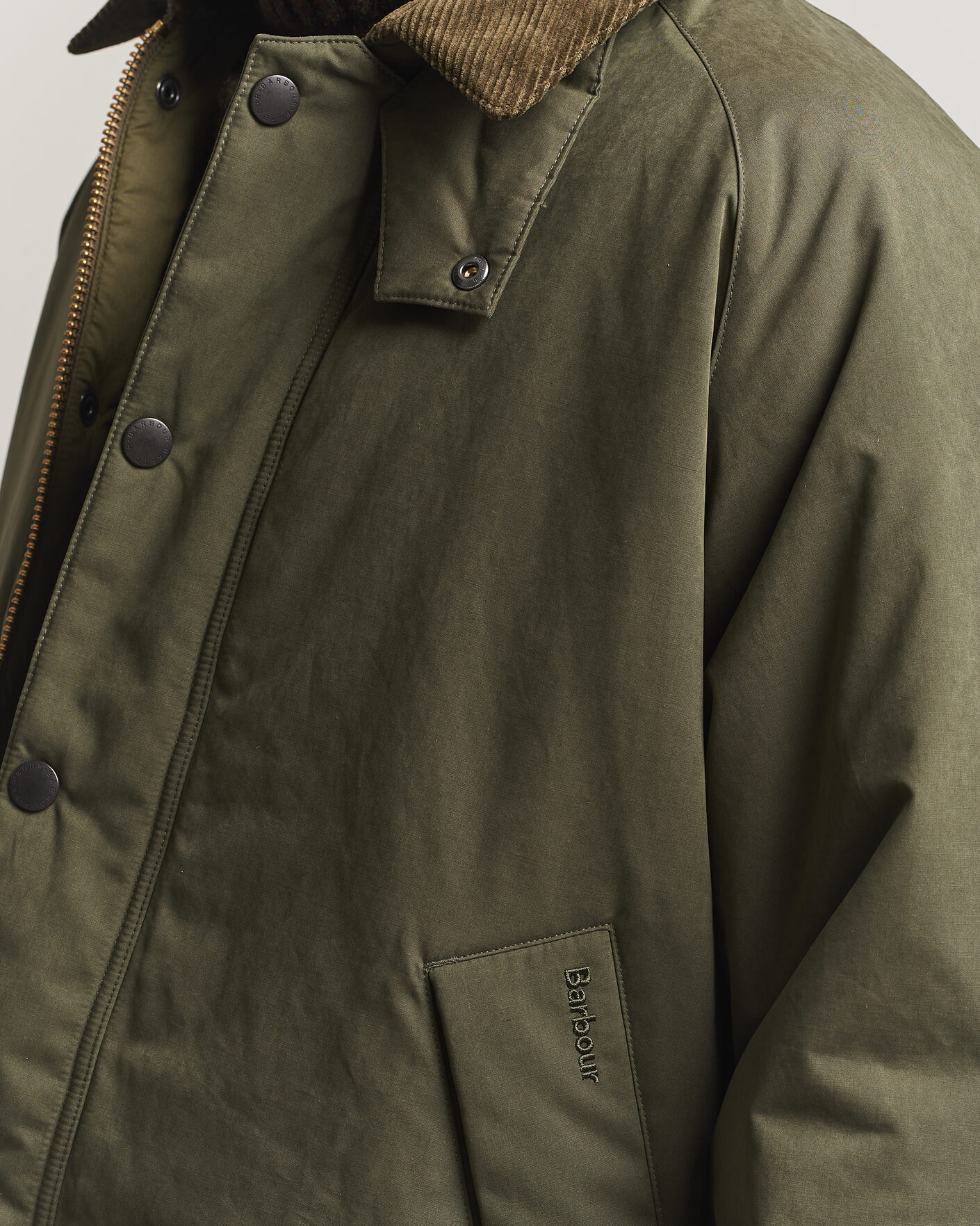 Herr | Jackor | Barbour Heritage | Padded Rollback Transport Jacket Olive