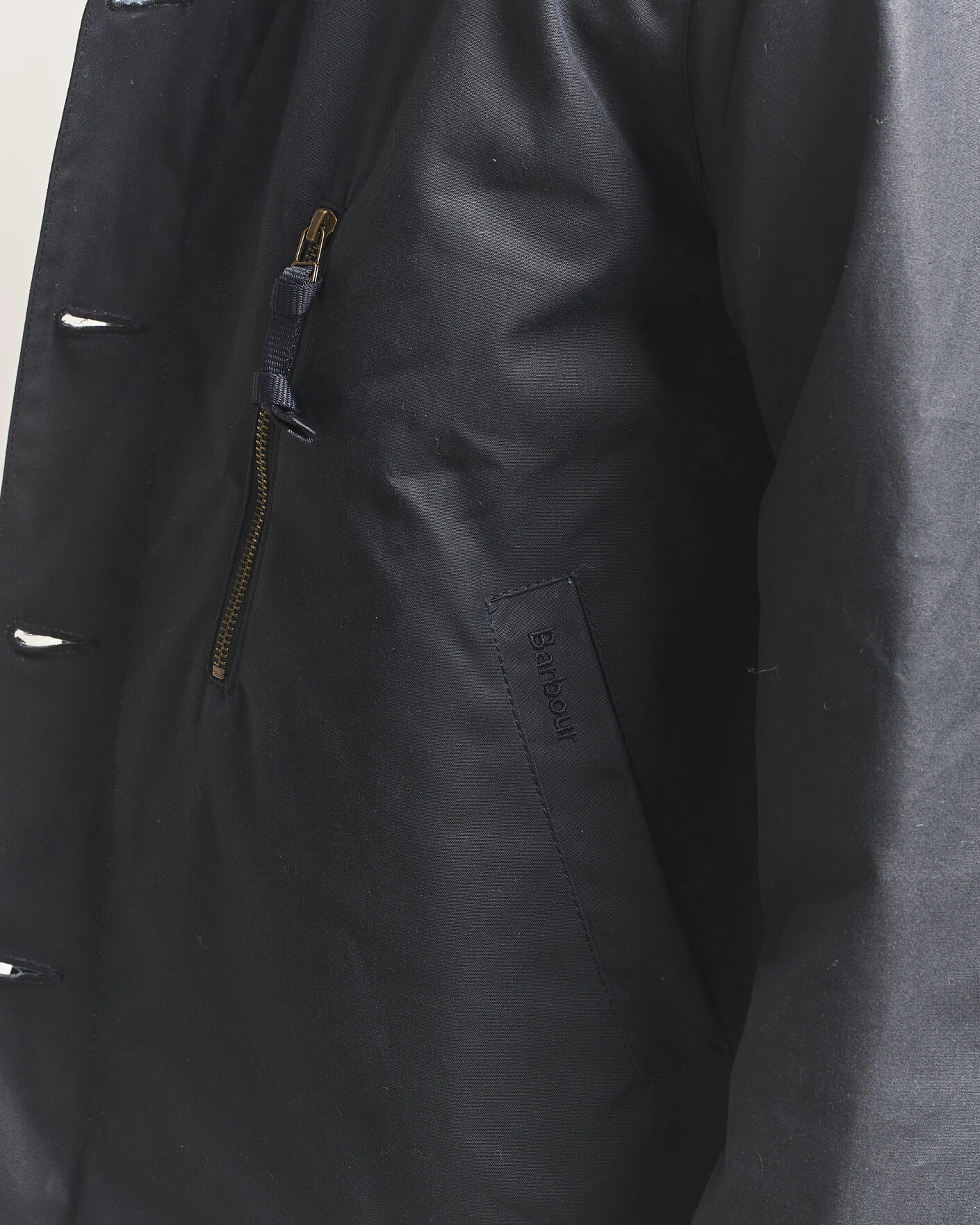 Herr | Jackor | Barbour Heritage | Macklow Wax Jacket Navy