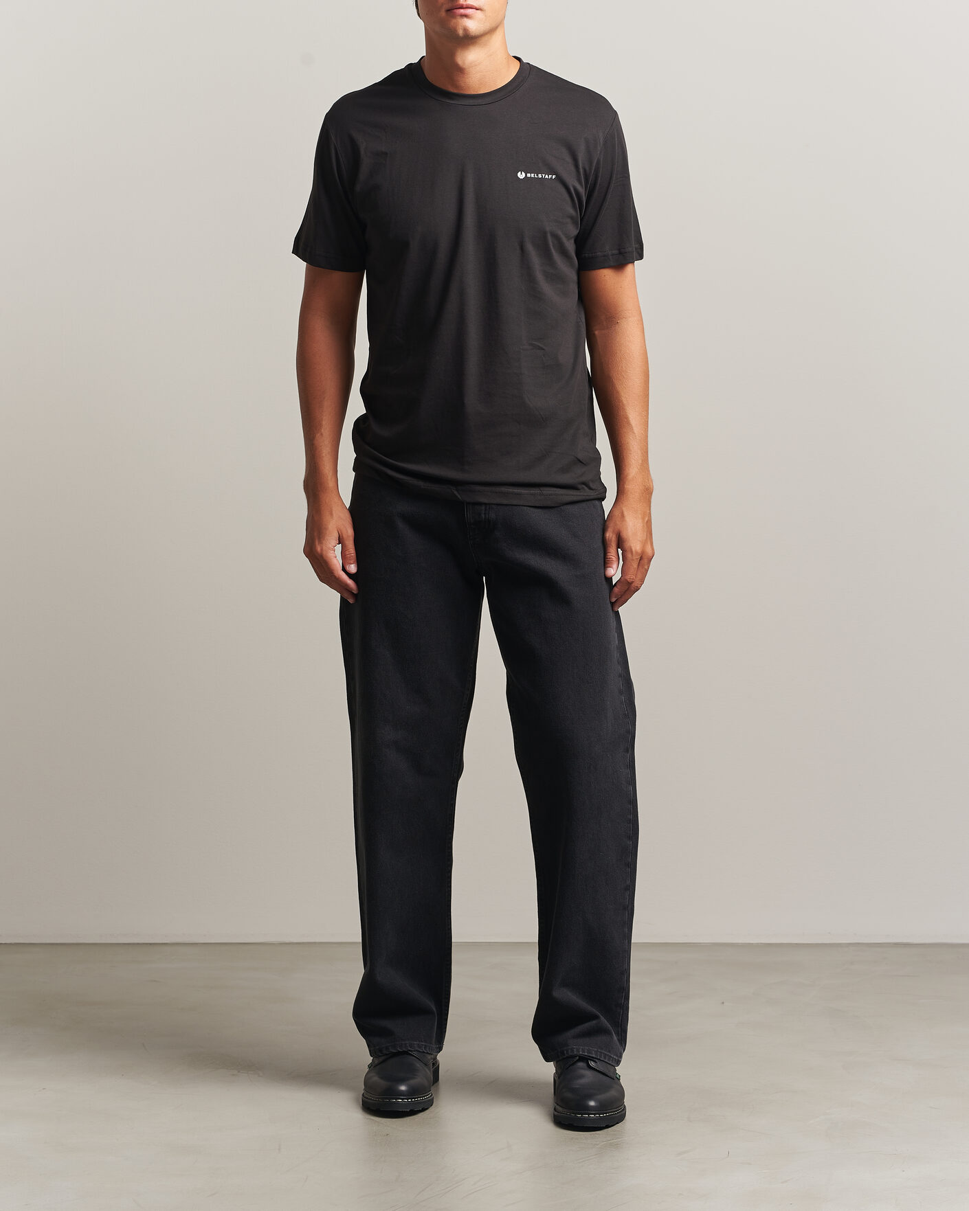 Herr | T-Shirts | Belstaff | 3-Pack Crew Neck T-Shirt Black