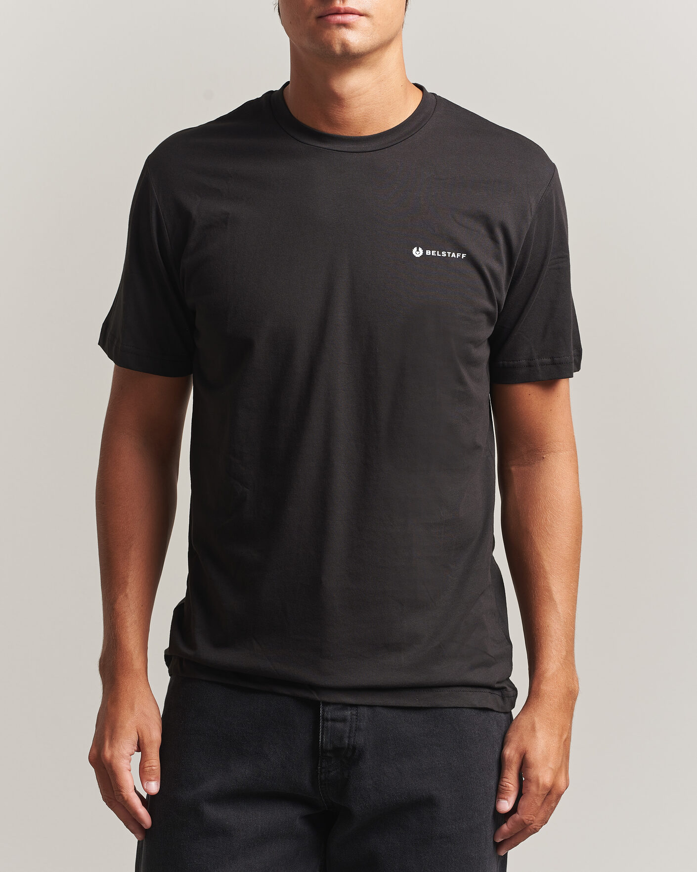 Herr | T-Shirts | Belstaff | 3-Pack Crew Neck T-Shirt Black