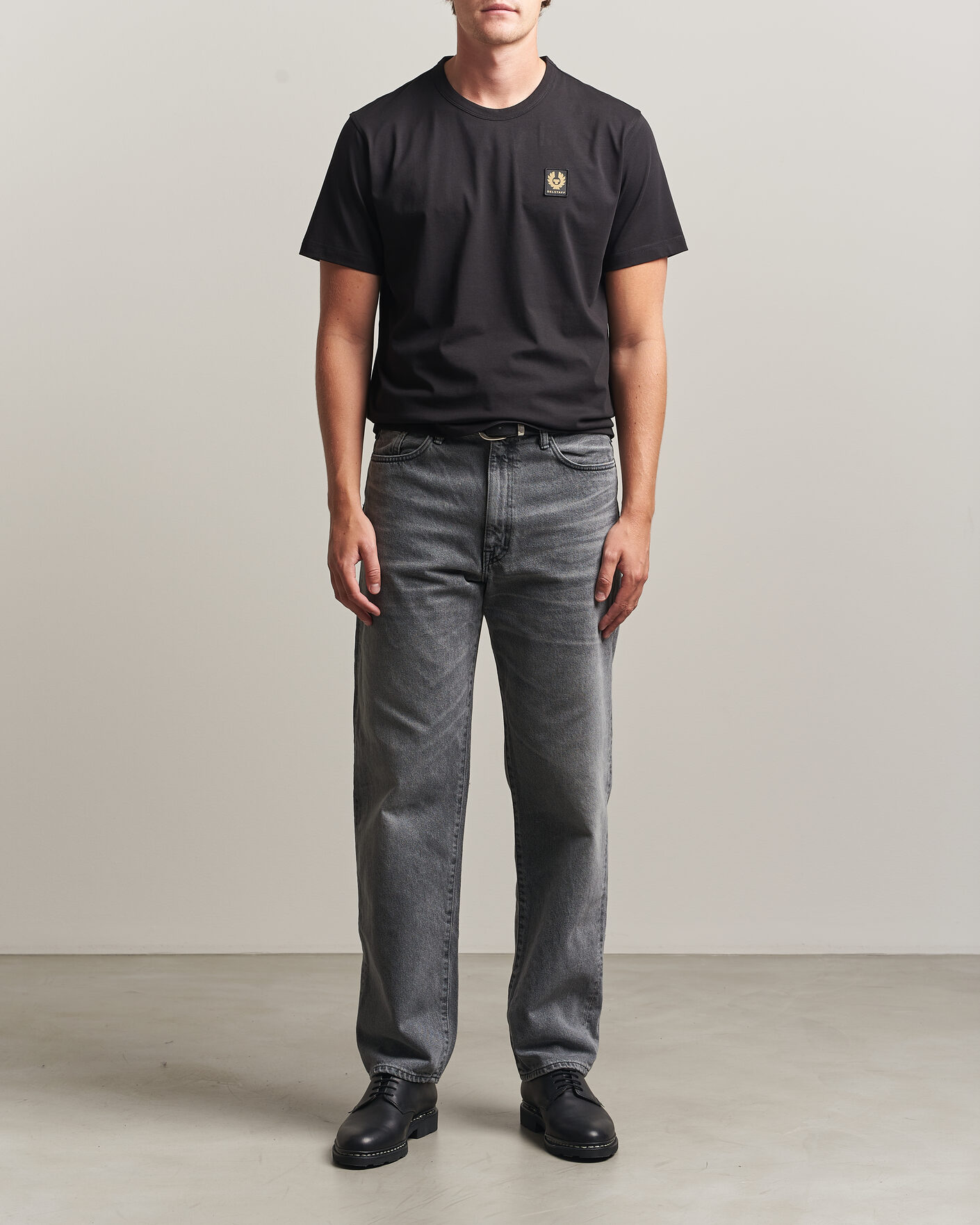 Herr | T-Shirts | Belstaff | Signature Crew Neck T-Shirt Black