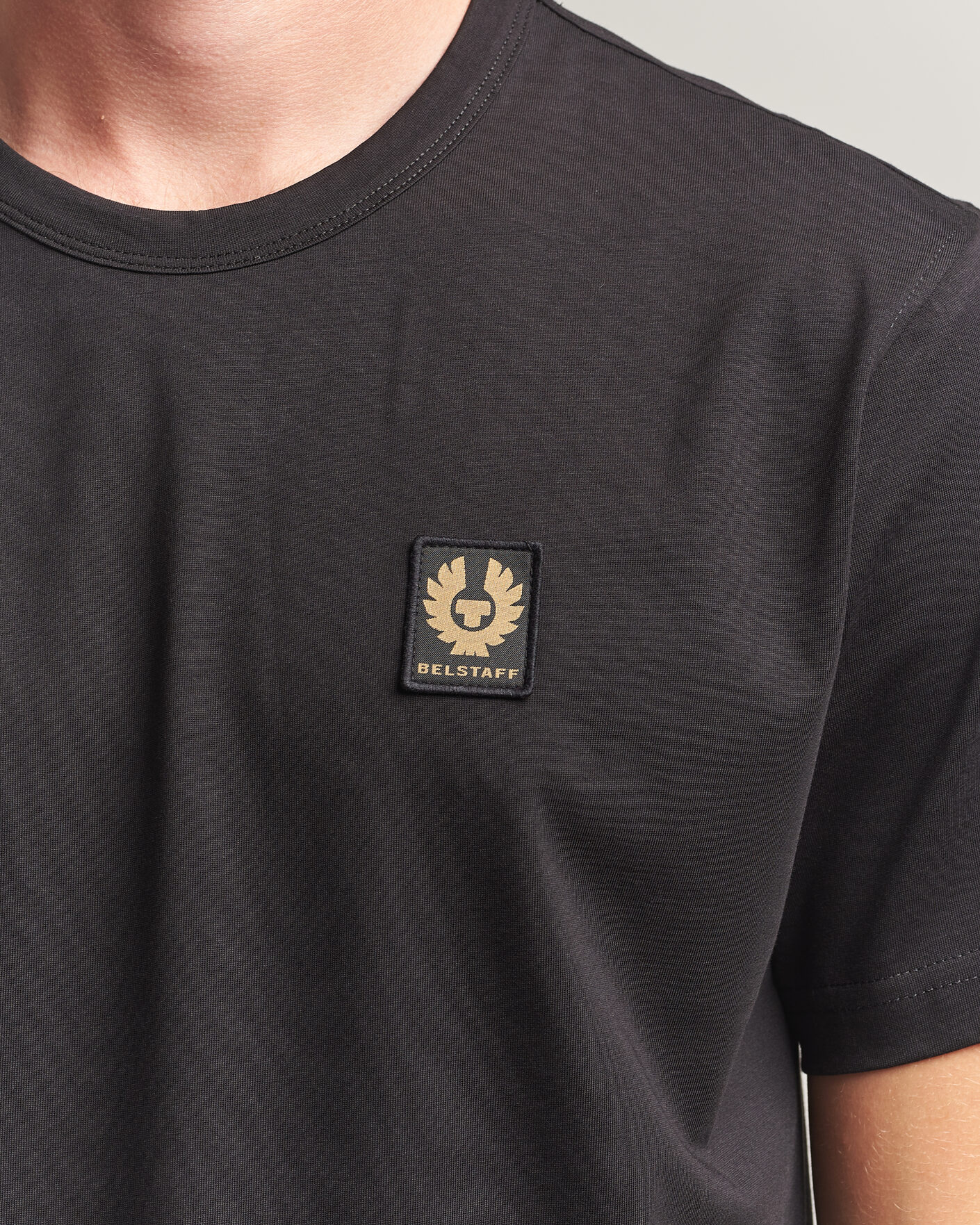 Herr | T-Shirts | Belstaff | Signature Crew Neck T-Shirt Black
