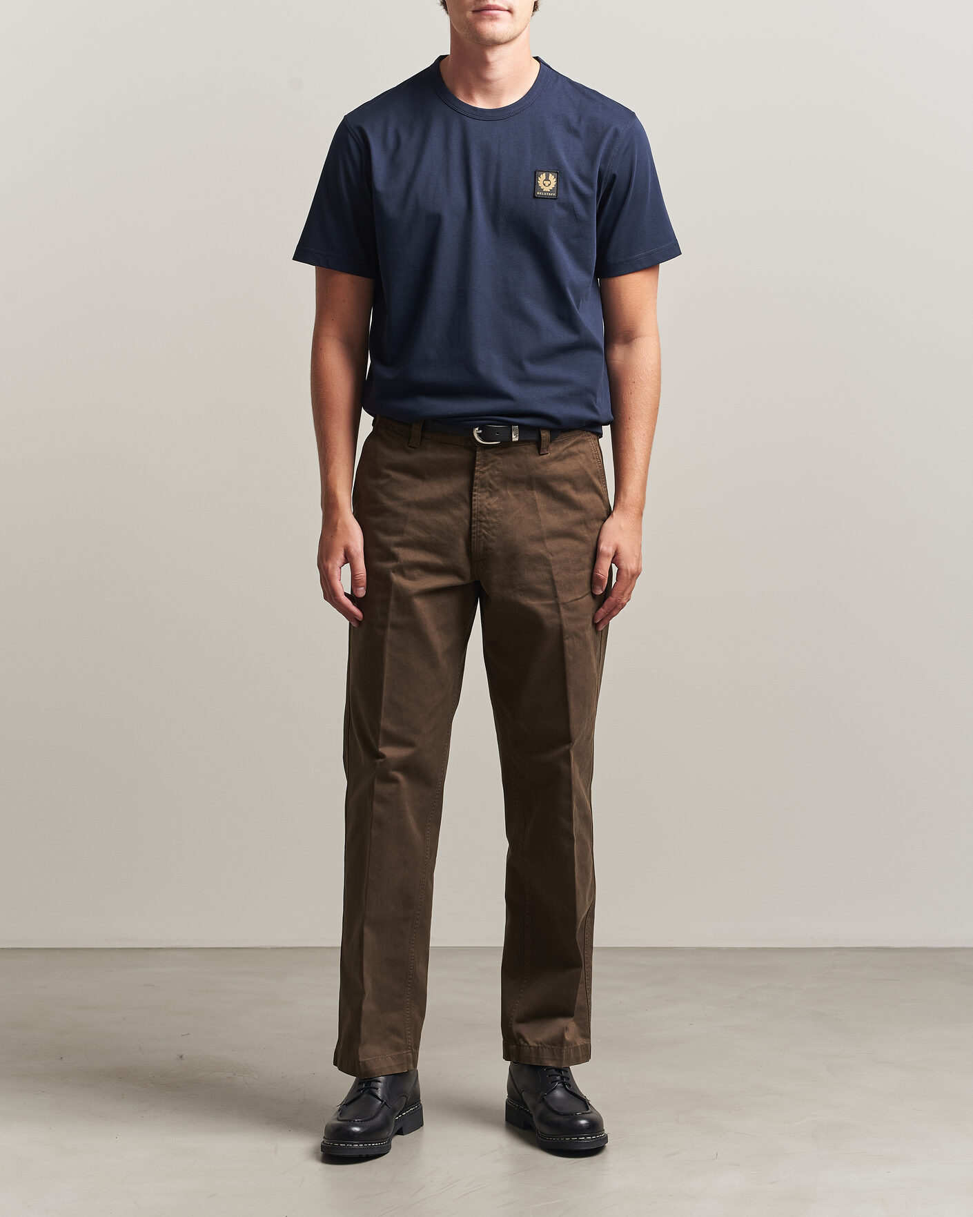 Herr | T-Shirts | Belstaff | Signature Crew Neck T-Shirt Dark Ink