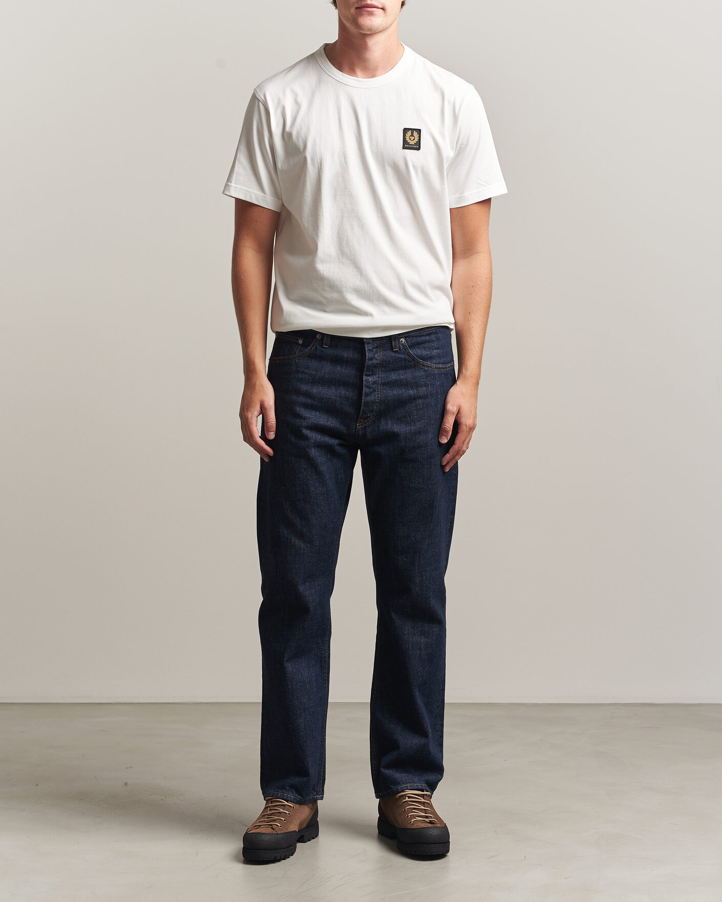 Herr | T-Shirts | Belstaff | Signature Crew Neck T-Shirt White