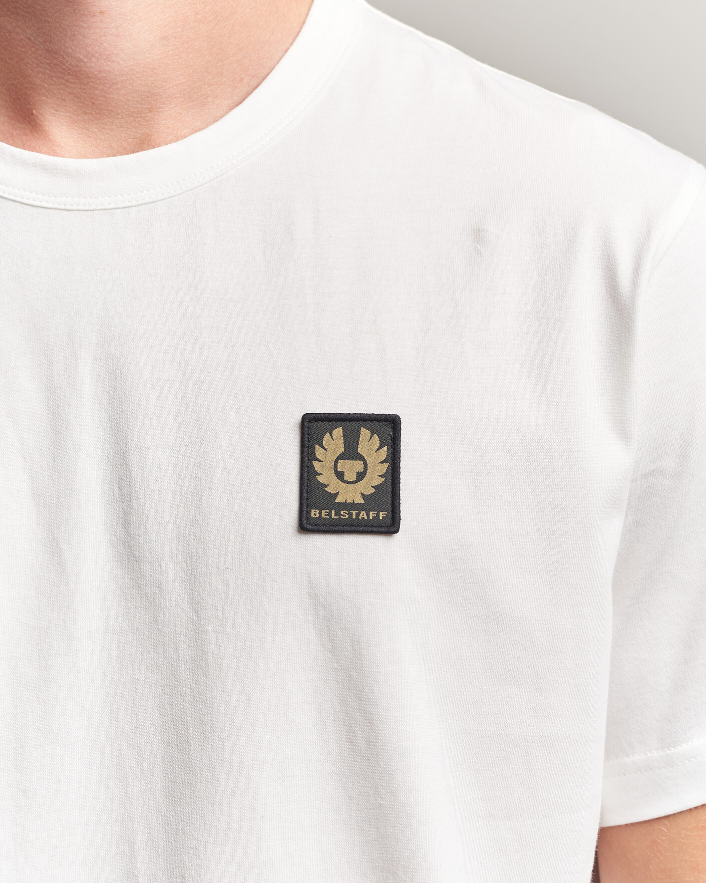 Herr | T-Shirts | Belstaff | Signature Crew Neck T-Shirt White