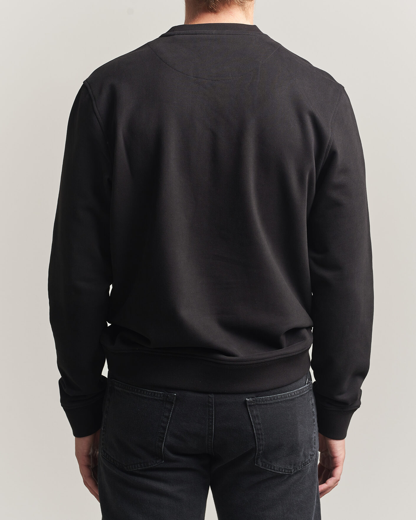 Herr | Tröjor | Belstaff | Signature Crew Neck Sweatshirt Black