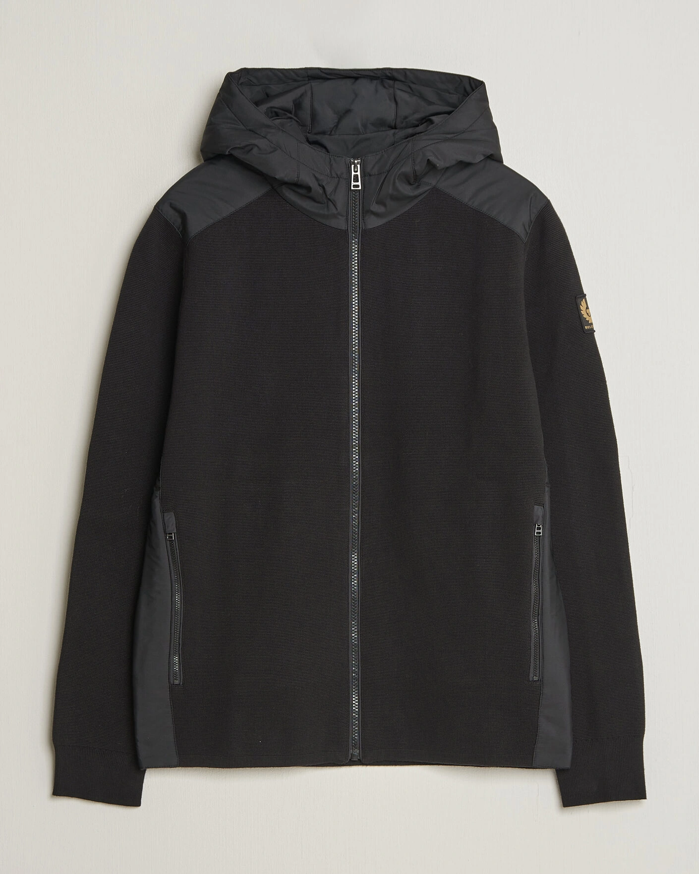 Herr | Jackor | Belstaff | Console Hooded Hybrid Jacket Black