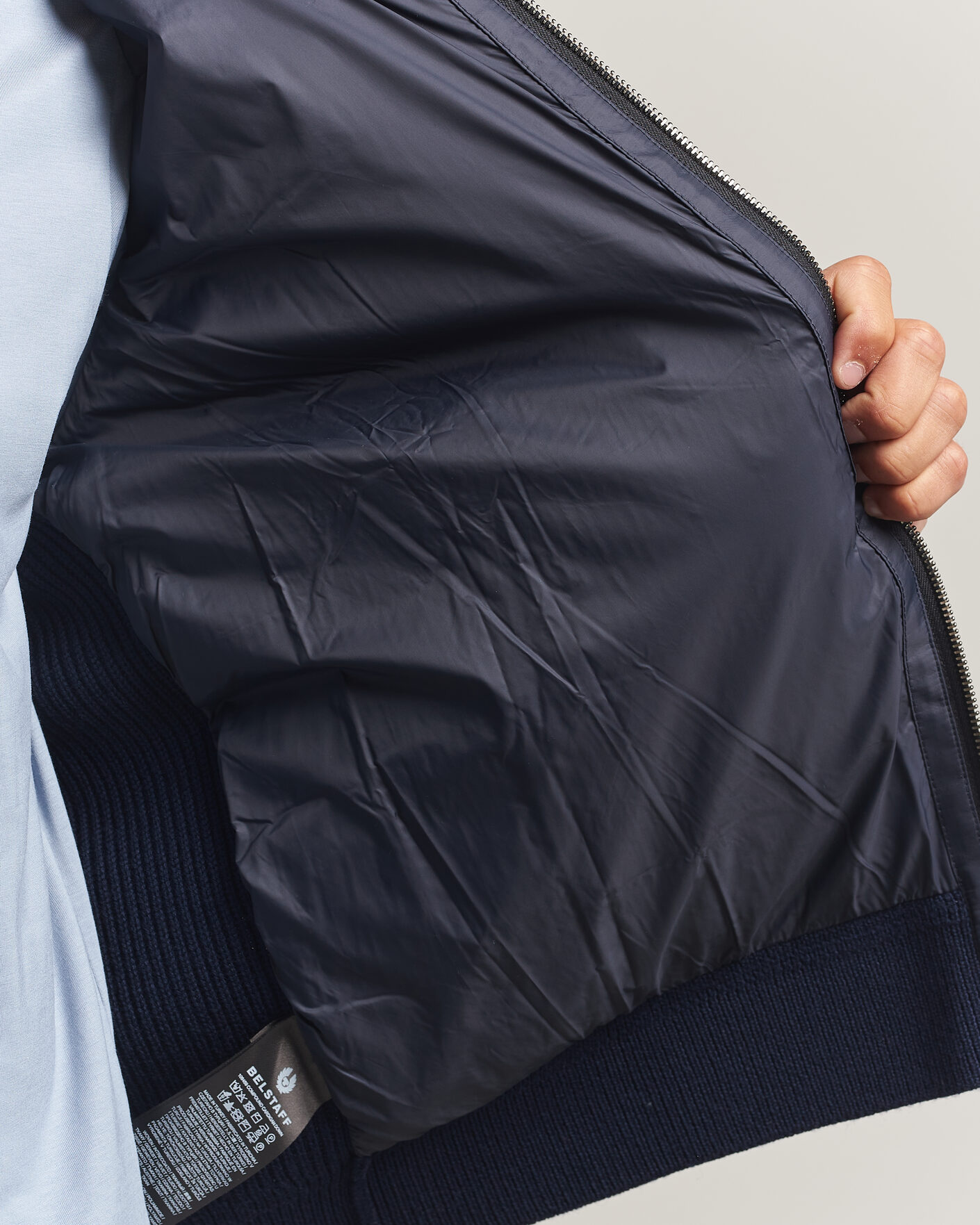Herr | Jackor | Belstaff | Compound Hybrid Jacket Dark Ink