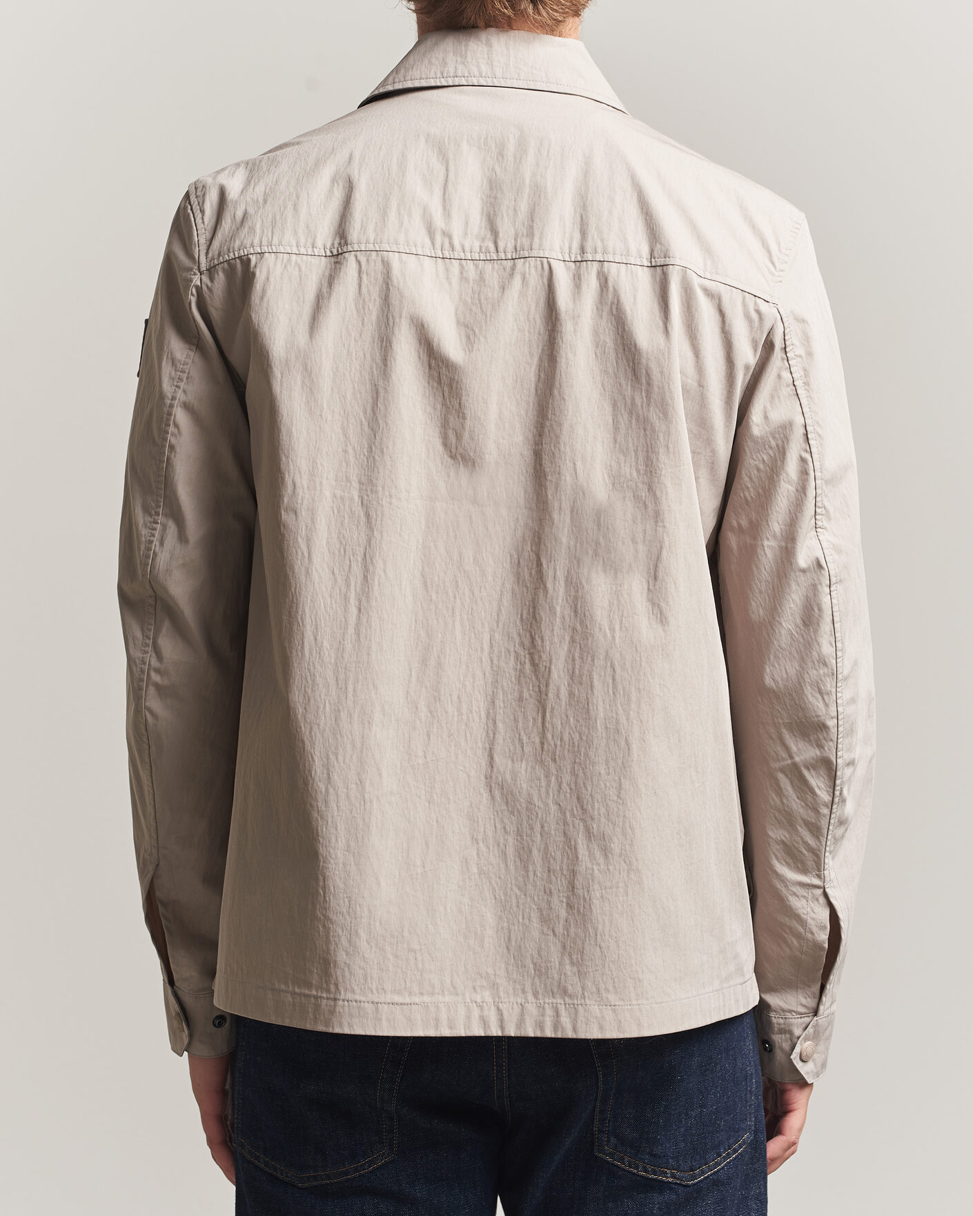 Herr | Skjortor | Belstaff | Cargo Overshirt Concrete