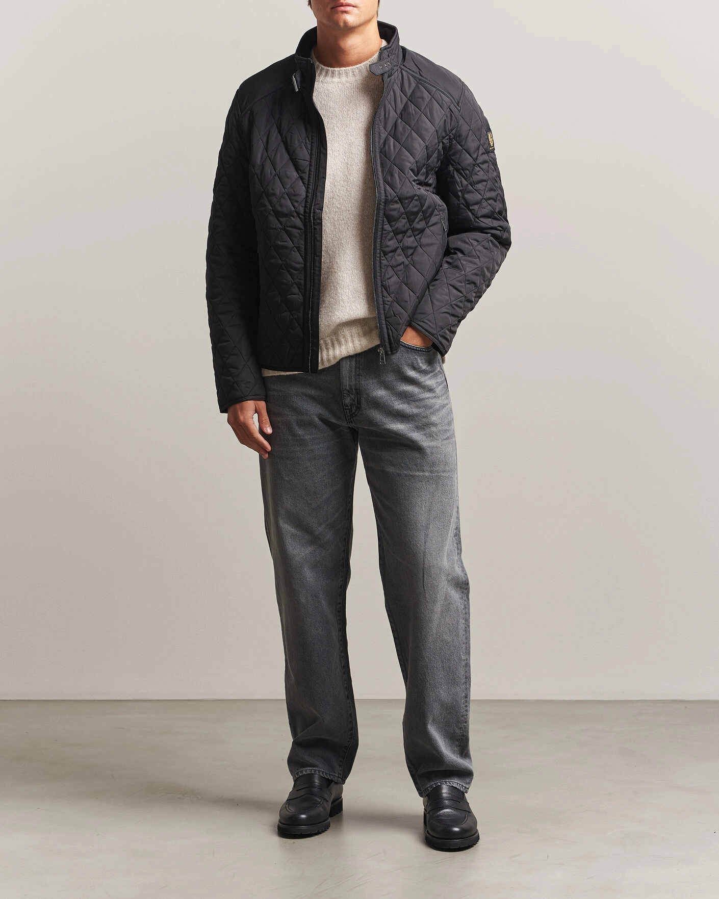 Herr | Jackor | Belstaff | Pembroke Quilted Jacket Black