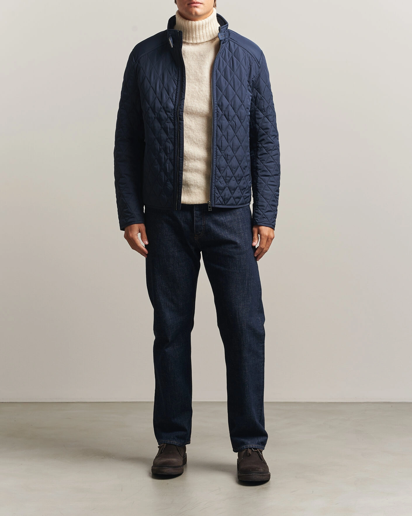 Herr | Jackor | Belstaff | Pembroke Quilted Jacket Dark Ink