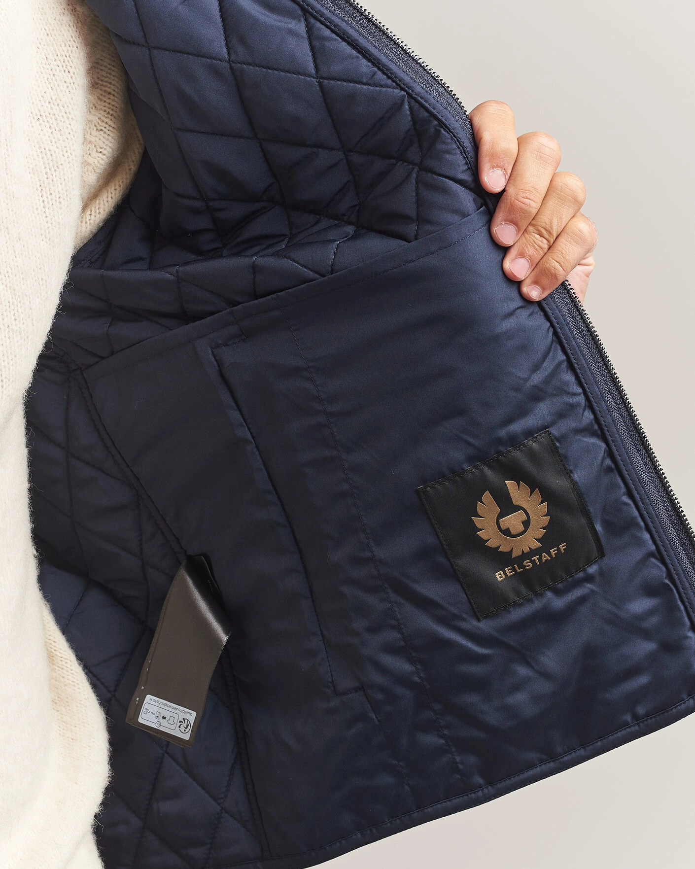 Herr | Jackor | Belstaff | Pembroke Quilted Jacket Dark Ink