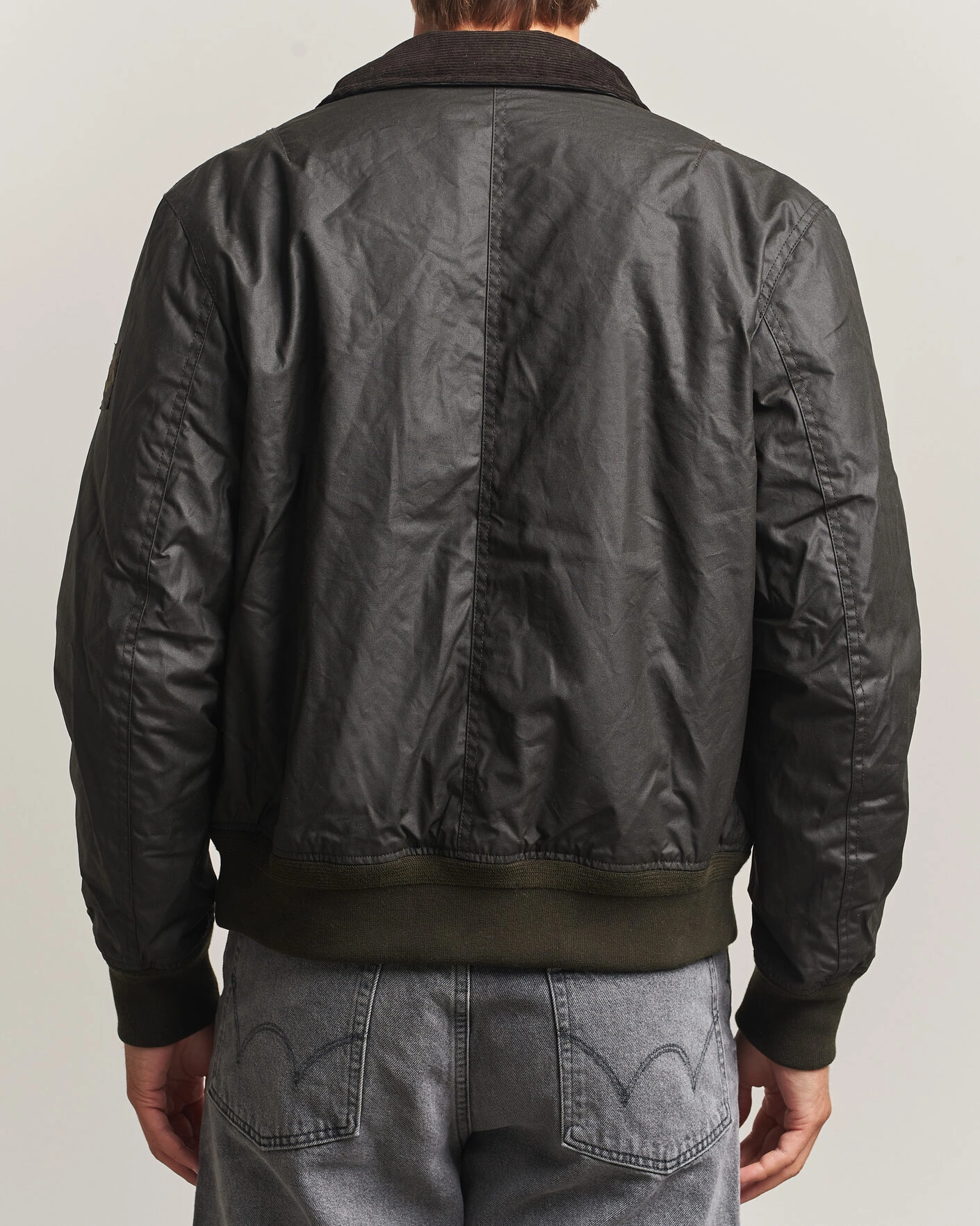 Herr | Jackor | Belstaff | Mount Wax Bomber Jacket Faded Olive