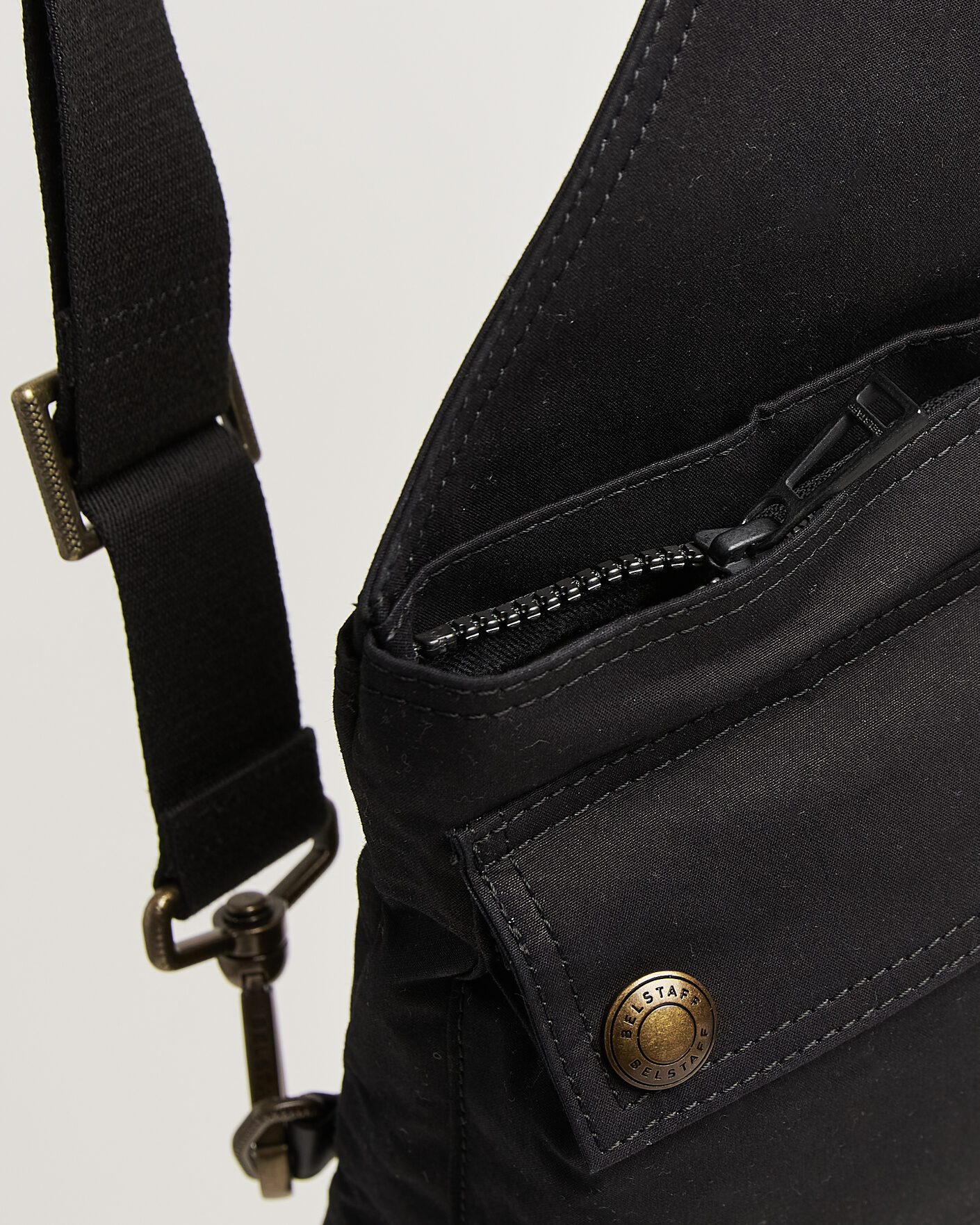 Herr | Väskor | Belstaff | Trailmaster Waxed Crossbody Bag Black
