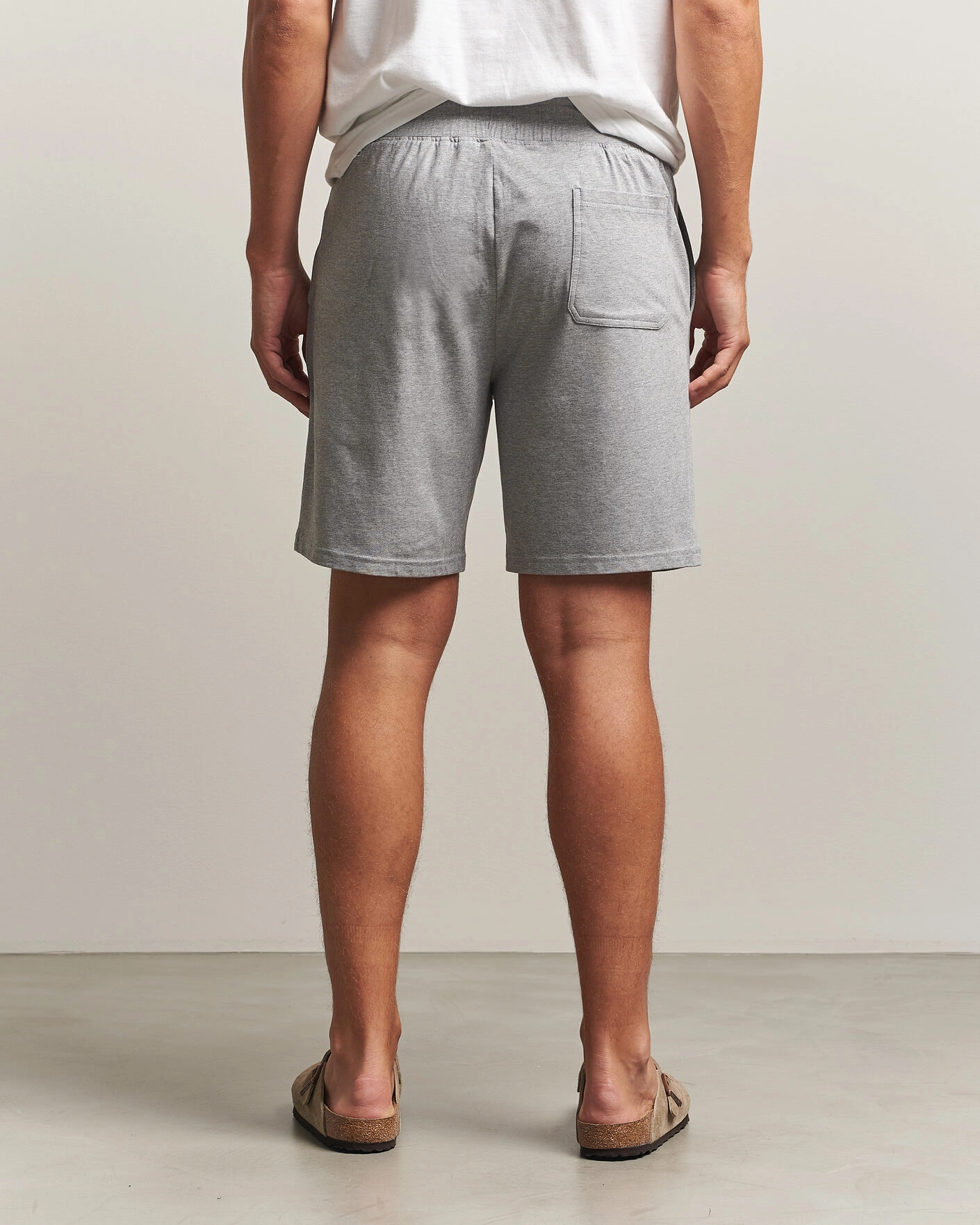 Herr | Shorts | Bread & Boxers | Pyjama Shorts Grey Melange
