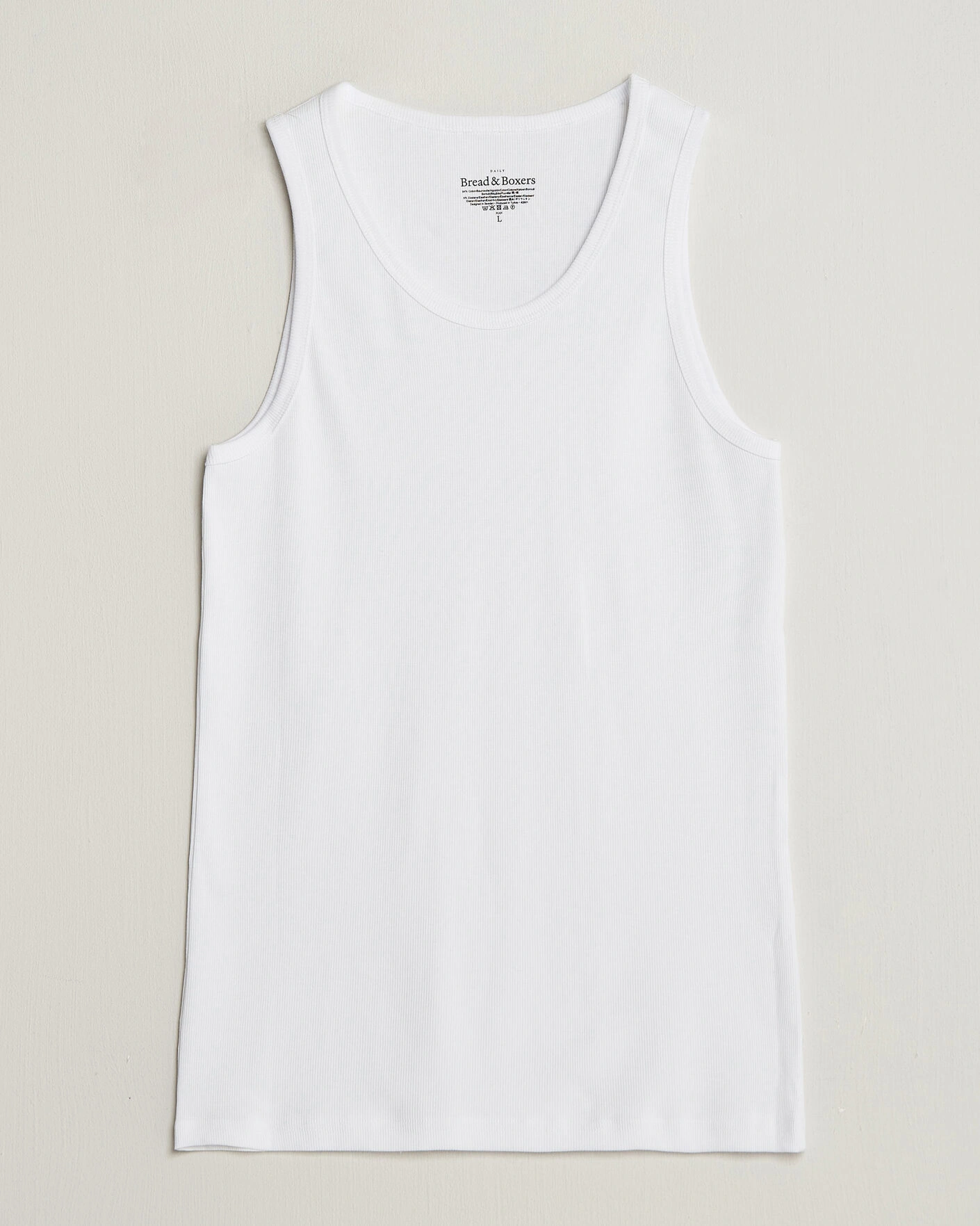 Herr |  | Bread & Boxers | 2-Pack Ribbed Tank White