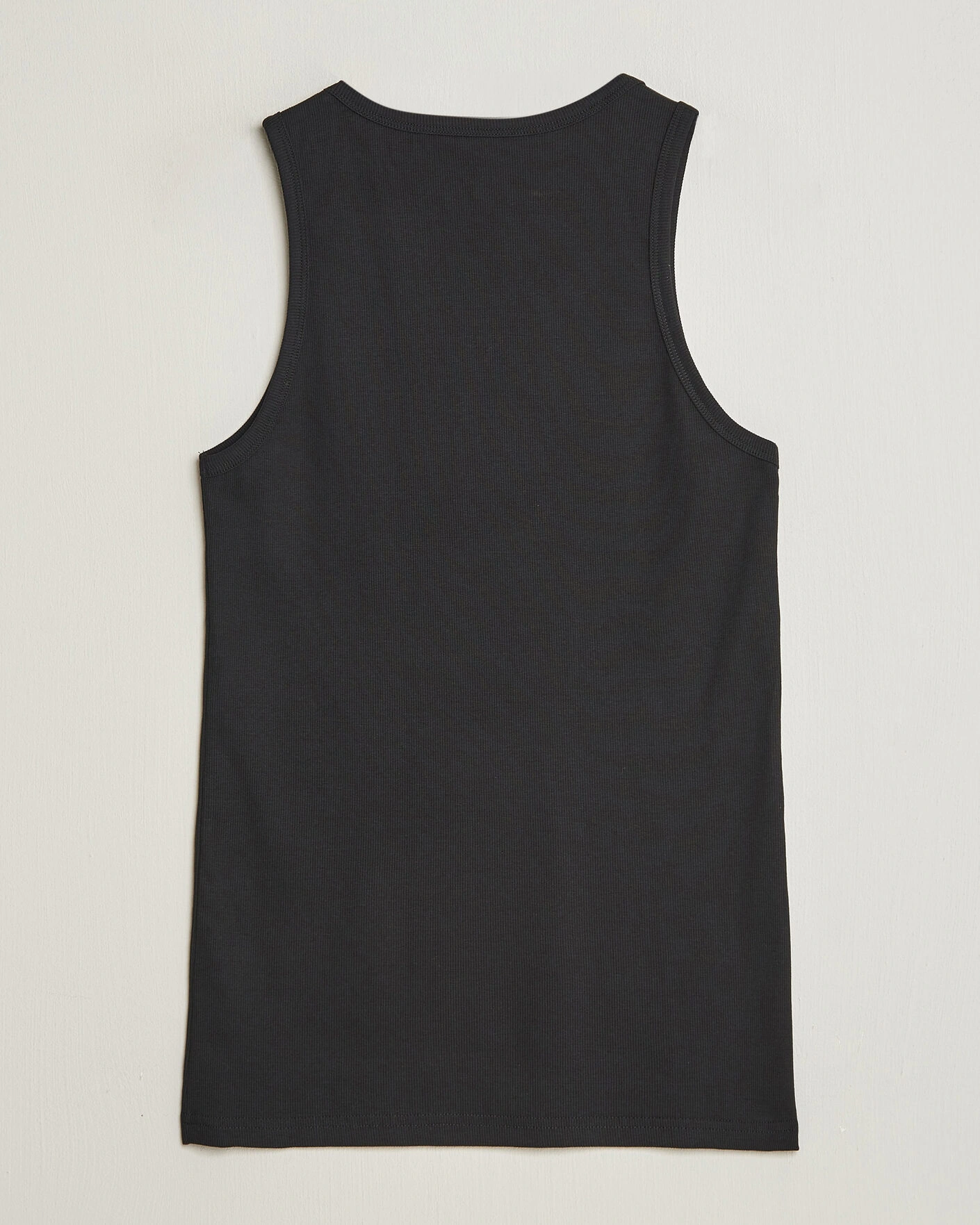 Herr | T-Shirts | Bread & Boxers | 2-Pack Ribbed Tank Black
