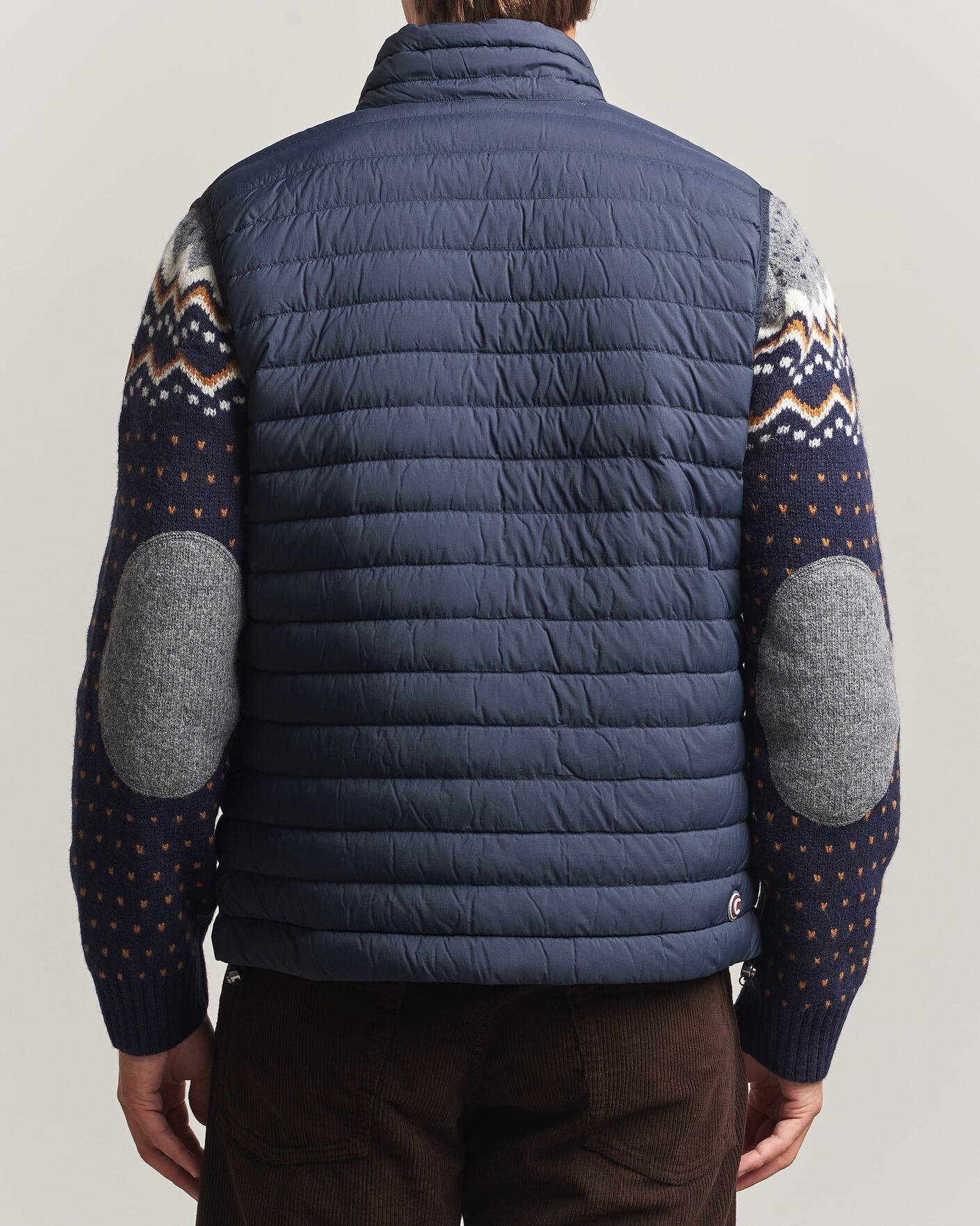 Herr | Västar | Colmar | Lightweight Down Vest Navy