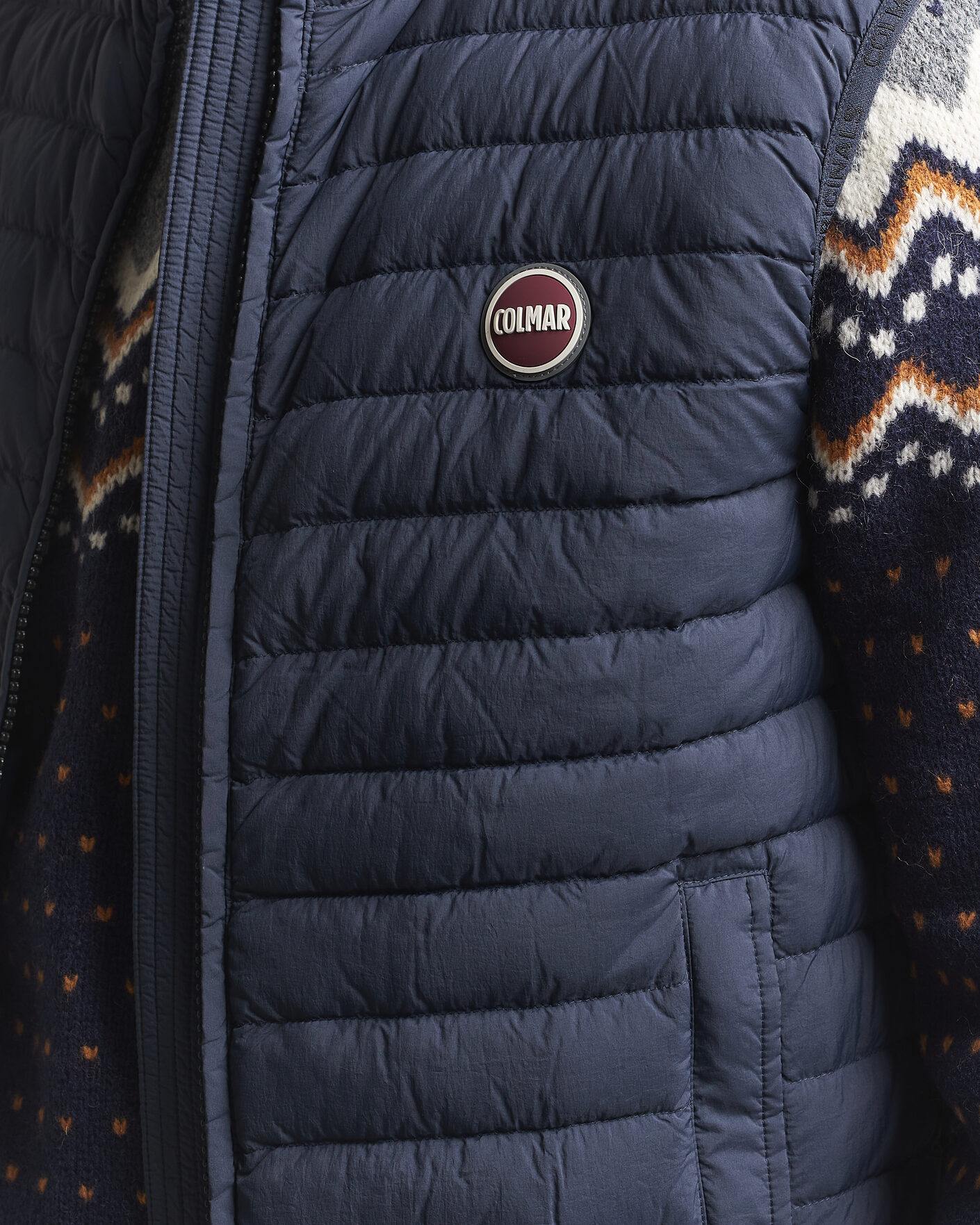 Herr | Västar | Colmar | Lightweight Down Vest Navy